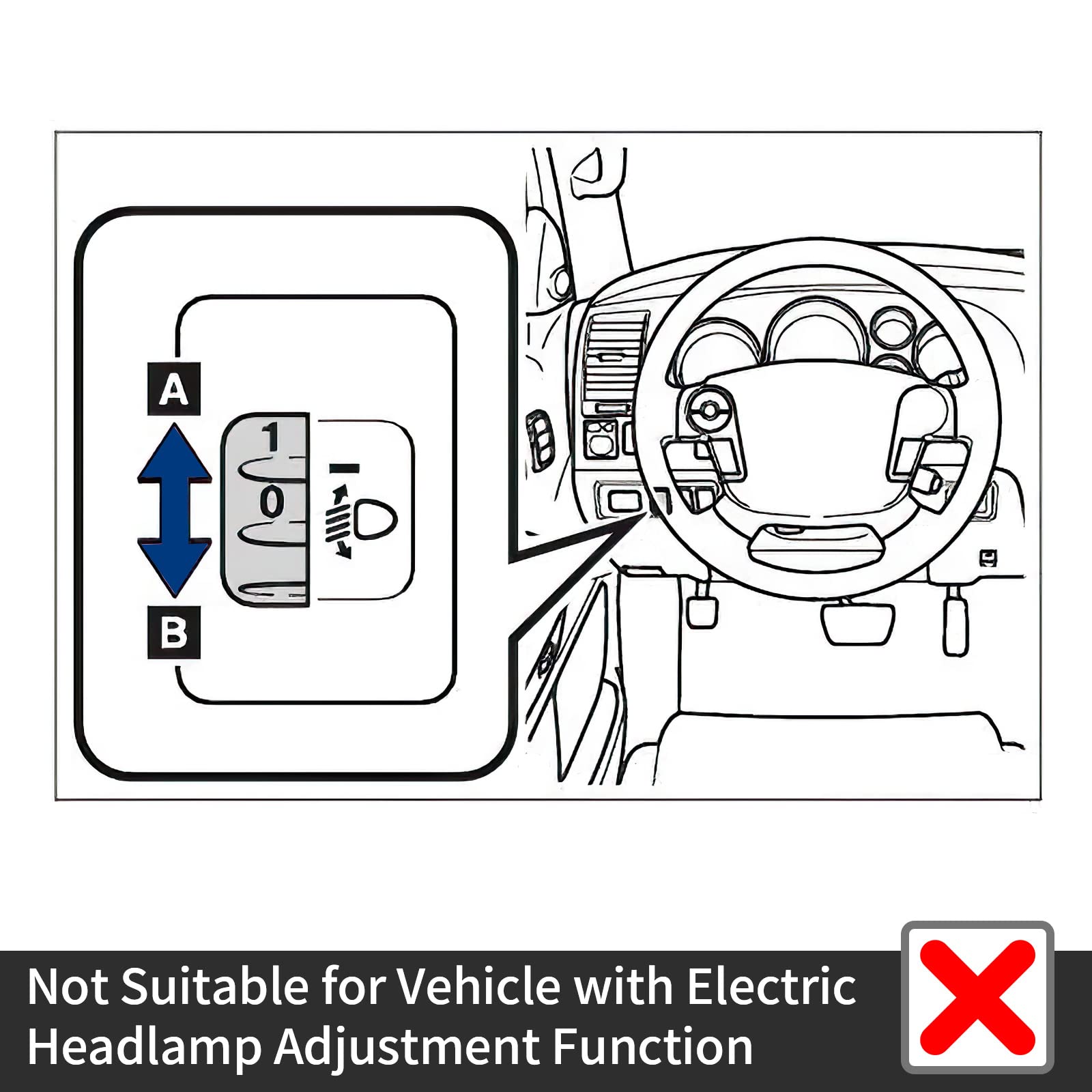 Autosaver88 Headlight Assembly Compatible With 2007-2013 Tundra / 2008 2009 2010 2011 2012 2013 2014 2015 2016 2017 Sequoia Headlamp Replacement Black Housing Amber Reflector Clear Lens