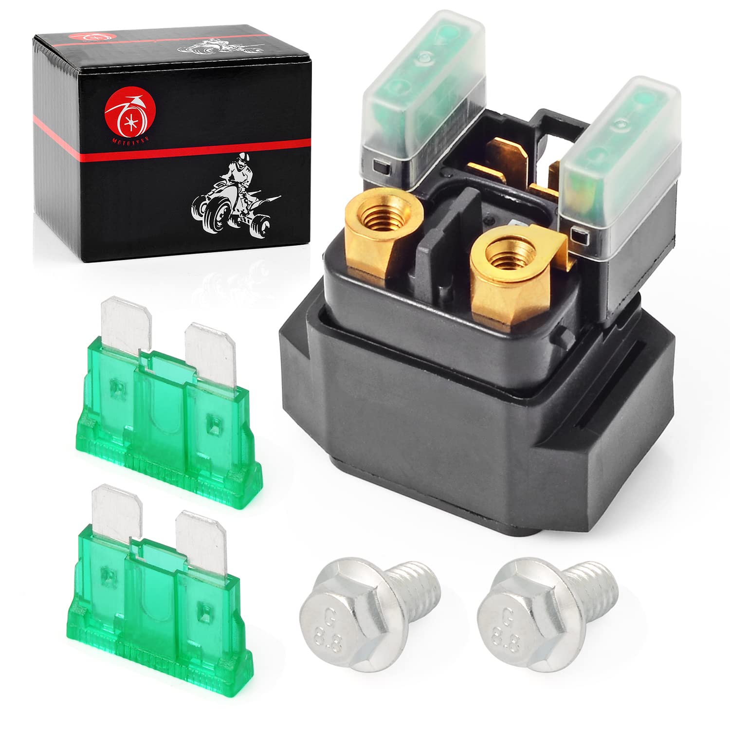 Moto1988 Starter Solenoid Relay For Yamaha Yzf-R1 Yfz450 Fjr1300 Xv1900 5Jw-81940-02-00