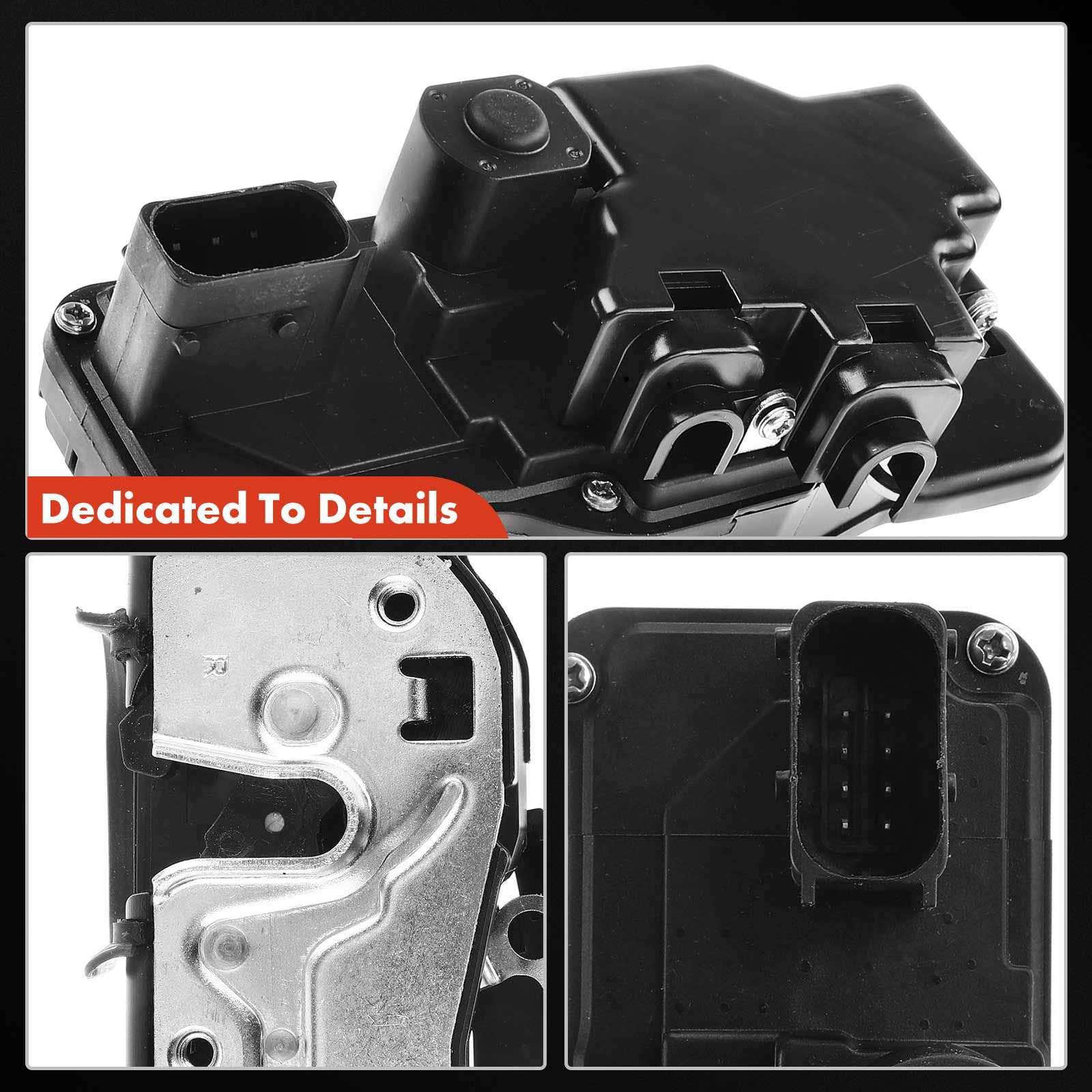 A-Premium Door Latch Lock Actuator Compatible with Cadillac & Chevy Vehicles - XLR 2004-2009, Corvette 2005-2013 - Front Right Passenger Side, Replace# 88956721