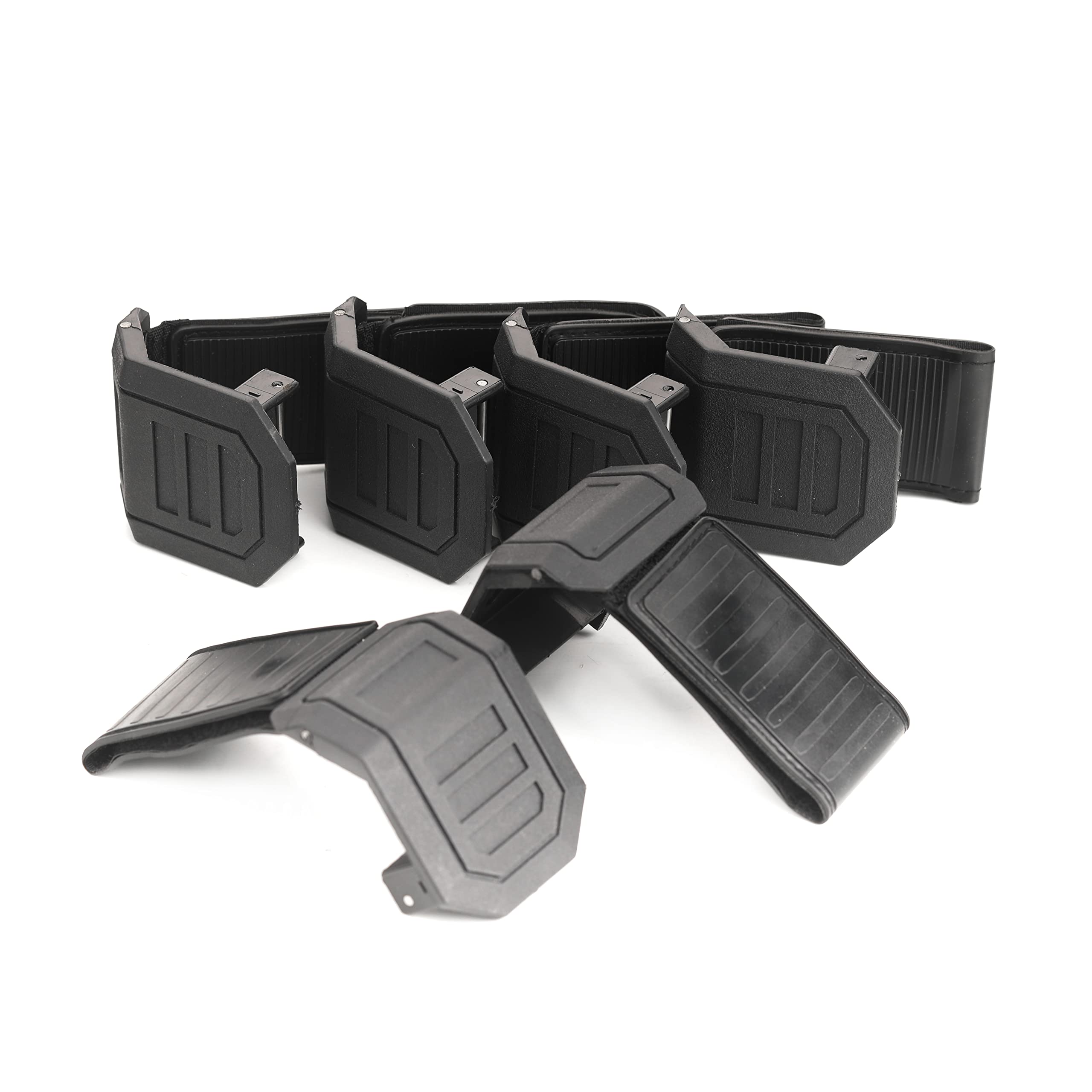 Chikia 6Pcs Front Windshield Mount Clamps Straps Kit Compatible For Hisun Utv 400 500 700 800 Strike550 Massimo Msu 500 700 Axis