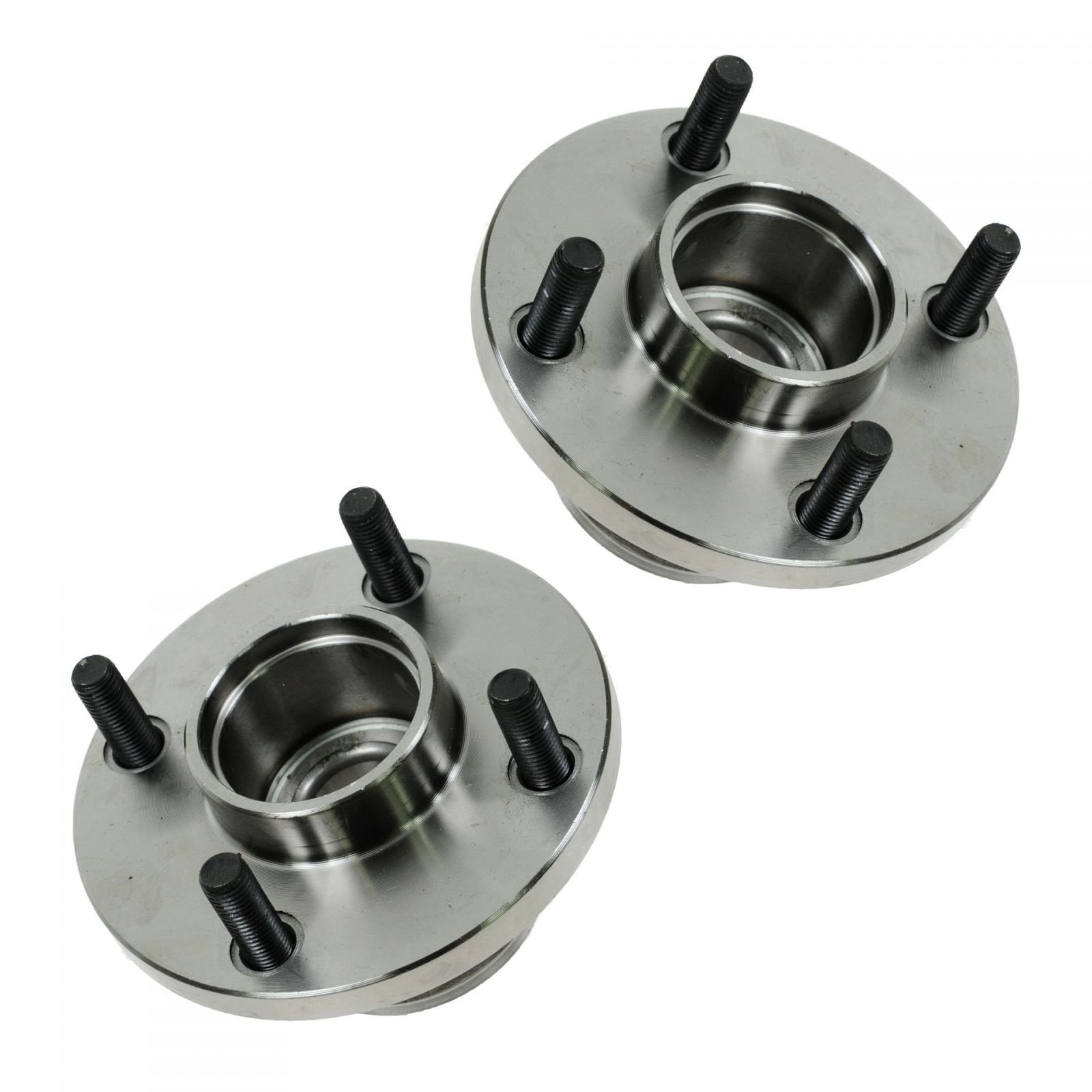 Trq Rear Wheel Hub Bearings Assembly Set Compatible With 2001-2007 Ford Focus