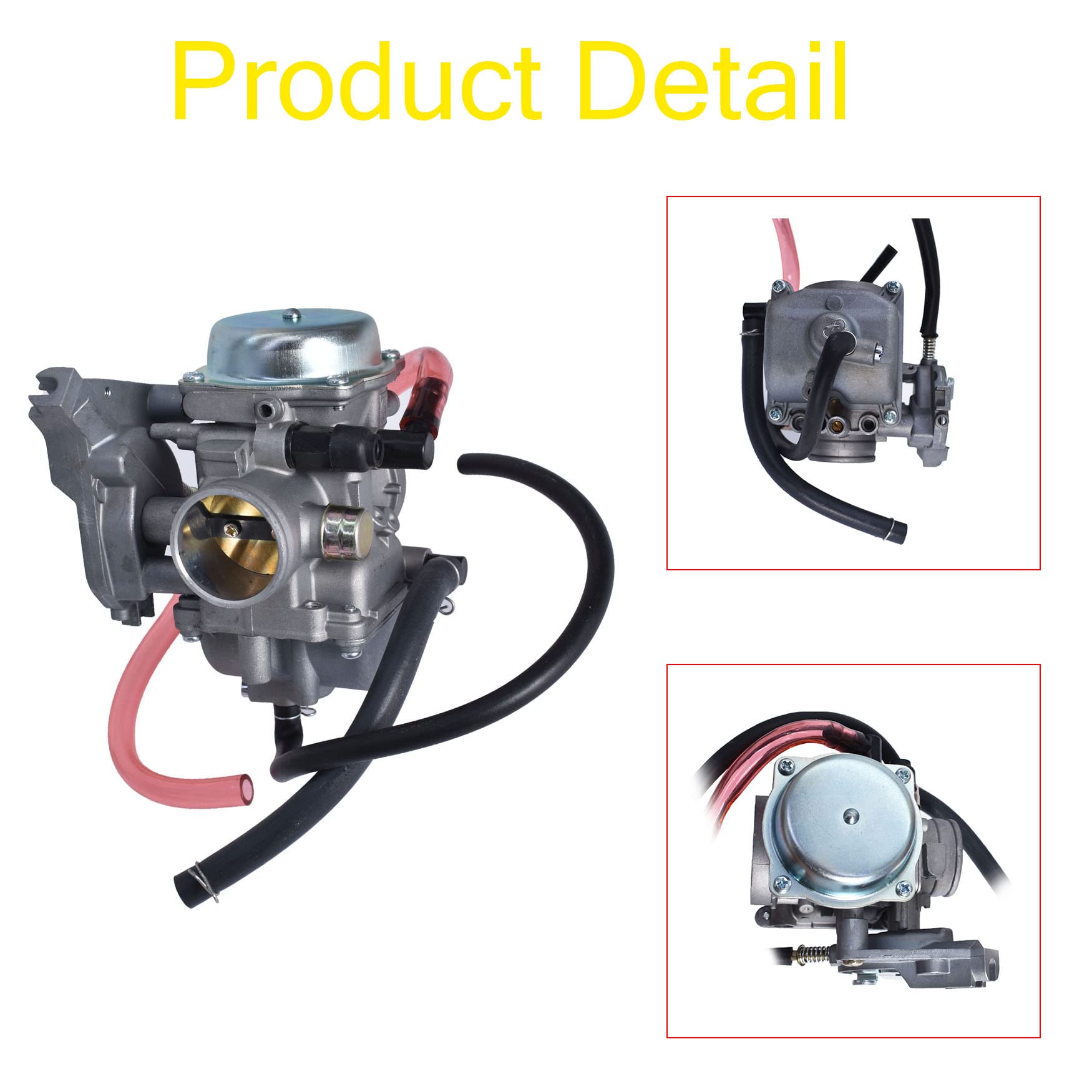 Wflnhb Carburetor Carb Replacement For Linhai 400Cc / Kazuma Jaguar 500Cc / Arctic Cat 400