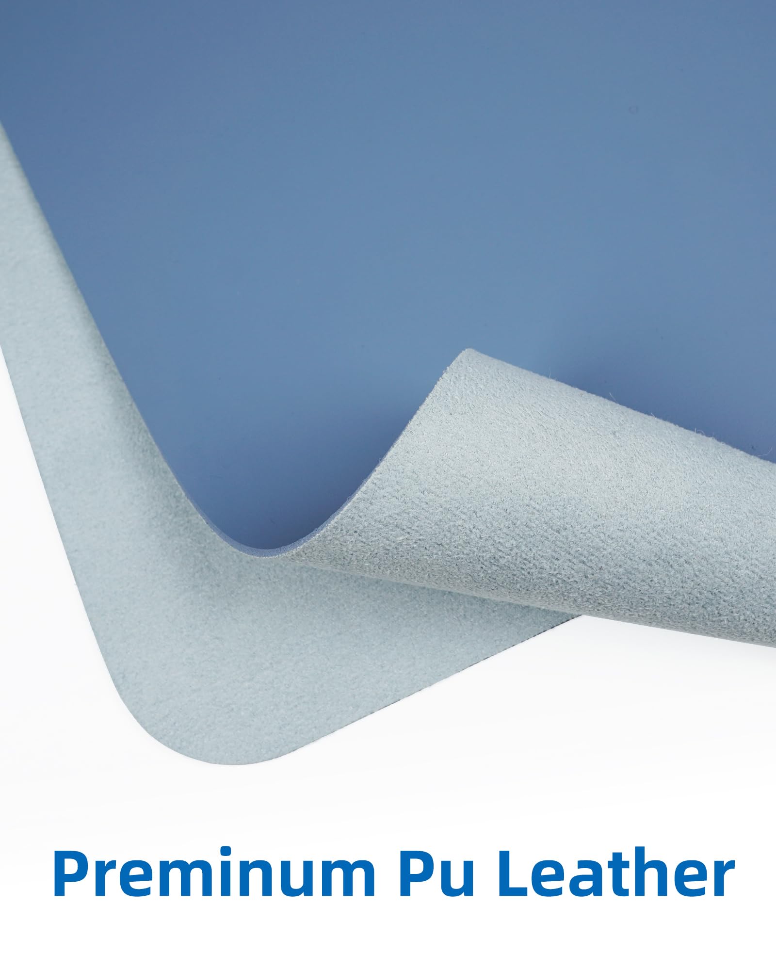 Leather Desk Pad Blotter,Mouse Pad,Office Desk Mat, Non-Slip Pu Leather Desk Mat,Large Desk Mat,Waterproof Keyboard Mat For Offi