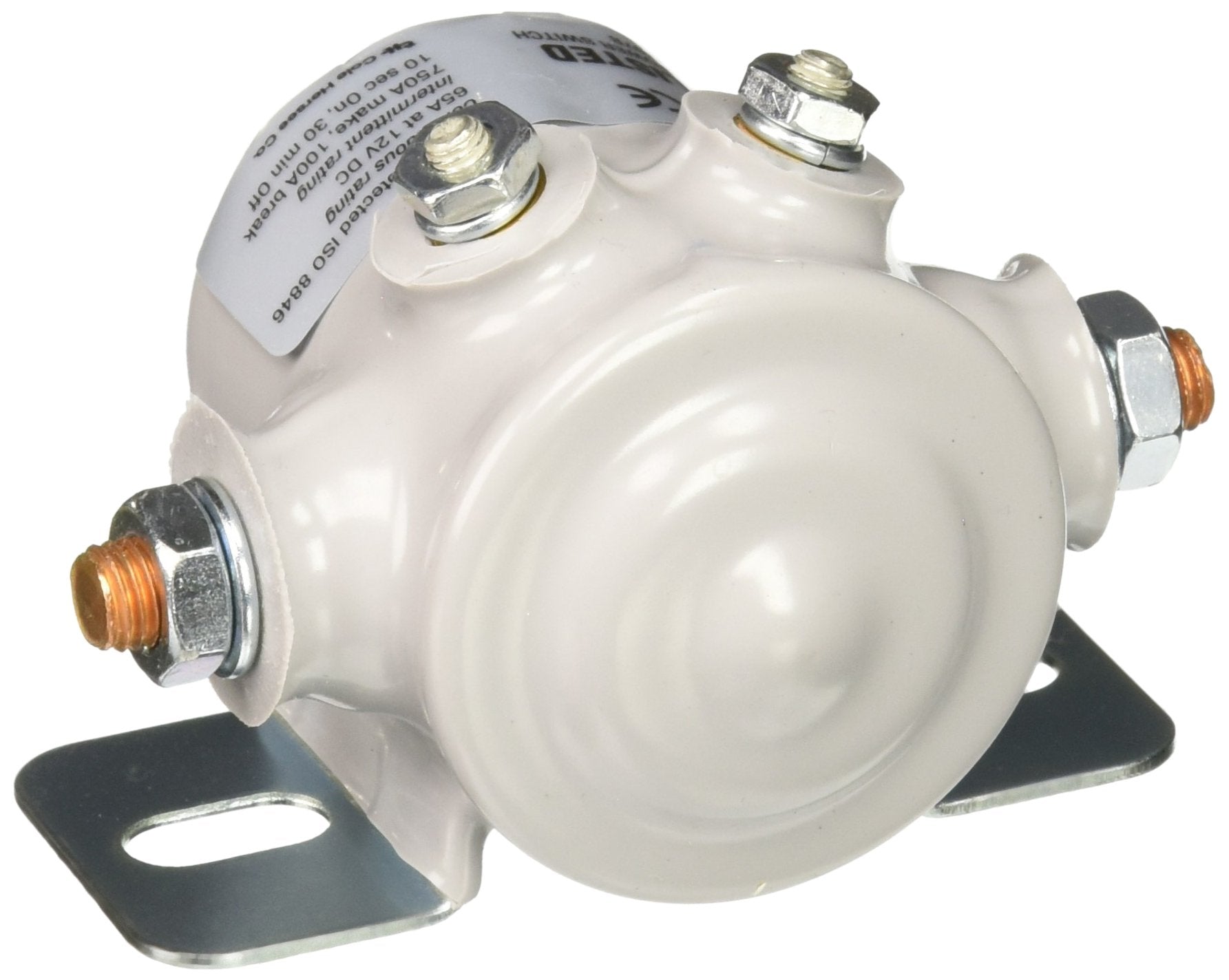 Cole Hersee 24117-01-Bp 12V Continuous Duty Solenoid (4 Stud Hex Nut 20 Ul)