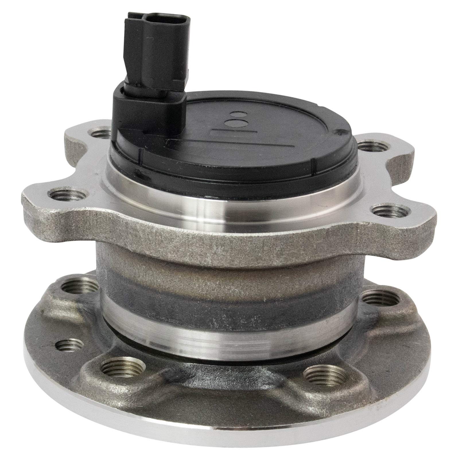 Trq Rear Wheel Hub Bearings Assembly Set Compatible With 2015-2018 Volvo S60 2014-2016 S80 V60 Xc70