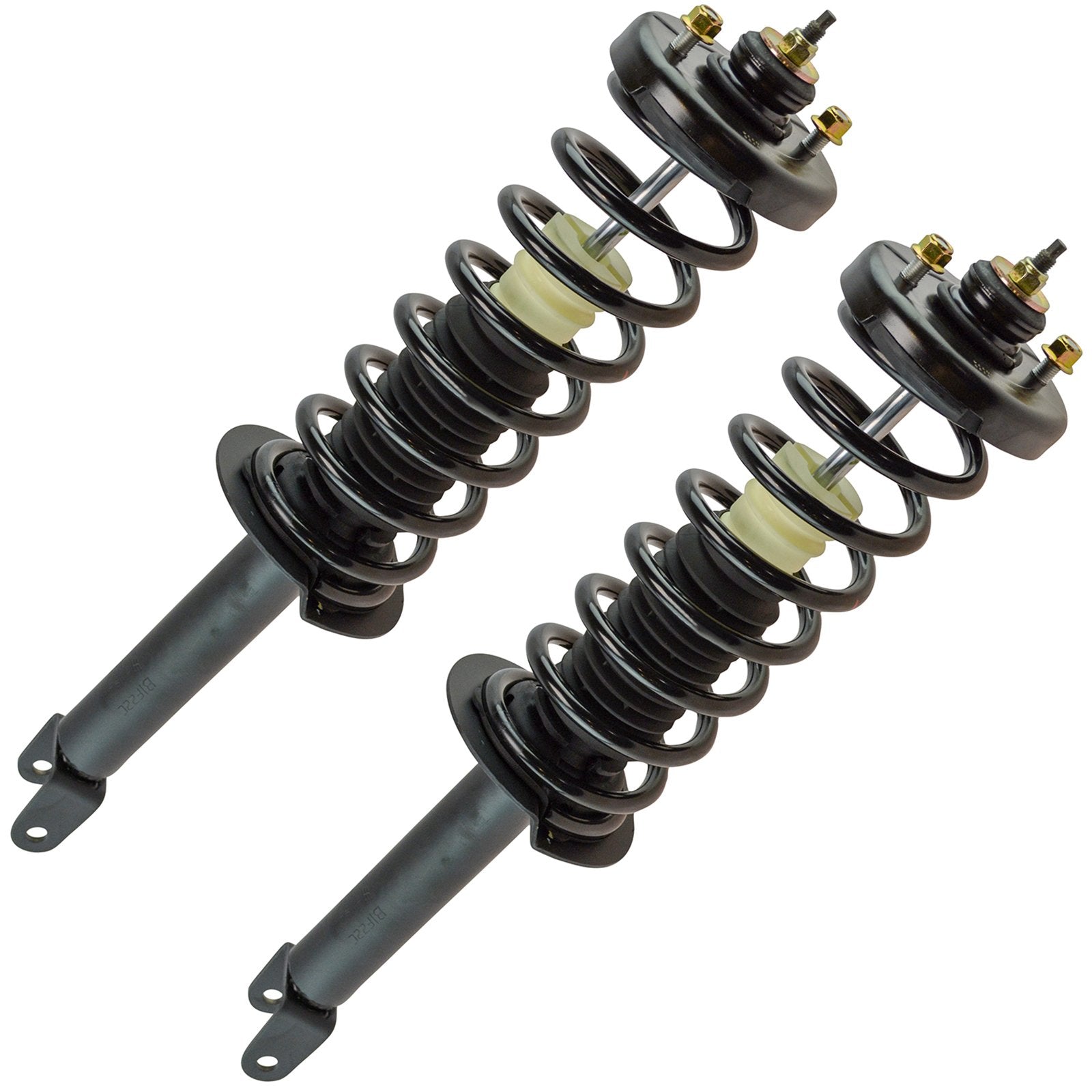 Trq Rear Strut & Coil Spring Assembly Set Driver & Passenger Sides Compatible With 08-12 Honda Accord
