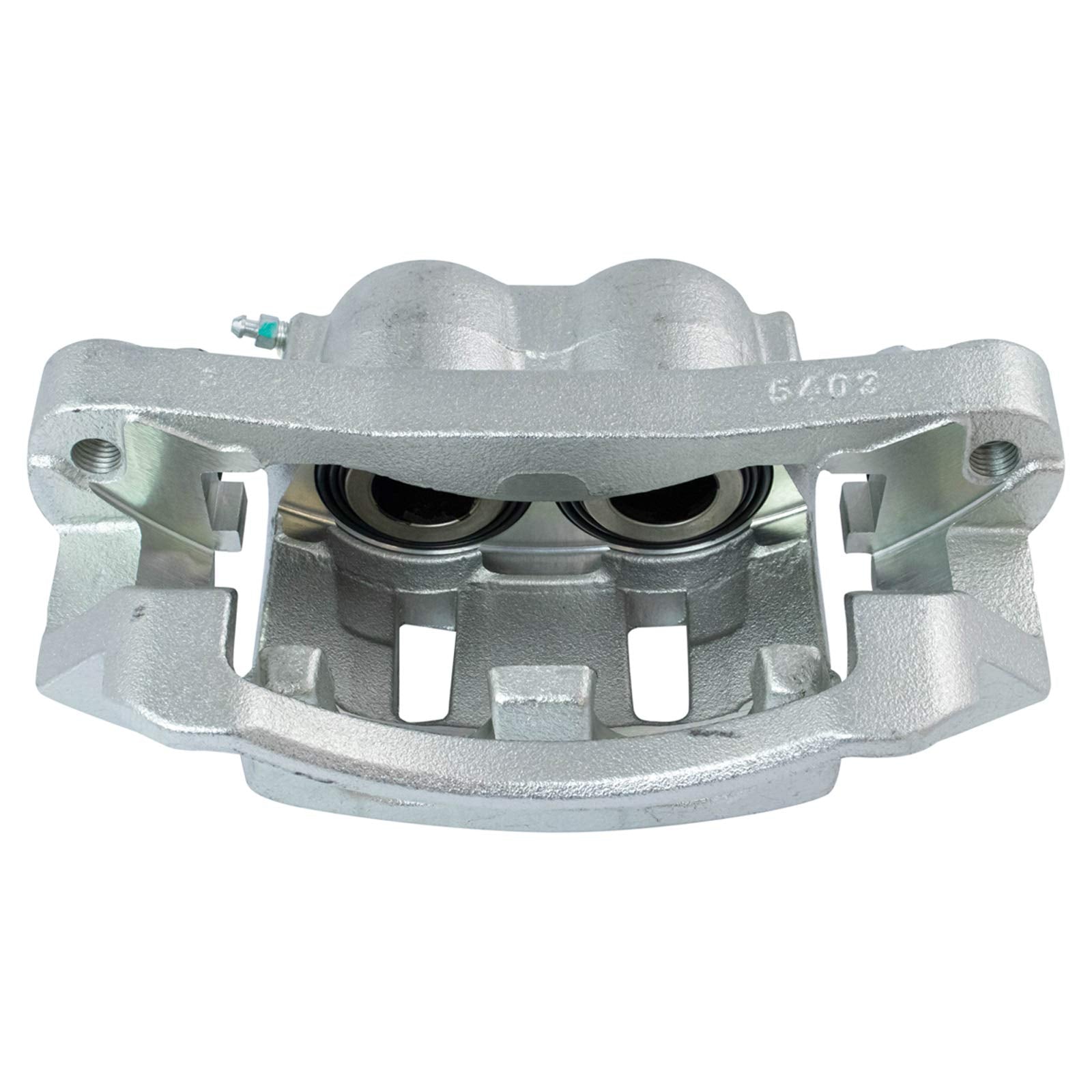 Trq Front Brake Caliper Set Compatible With 2000-2005 Ford Excursion 1999-2004 F-250 Super Duty F-350 Super Duty