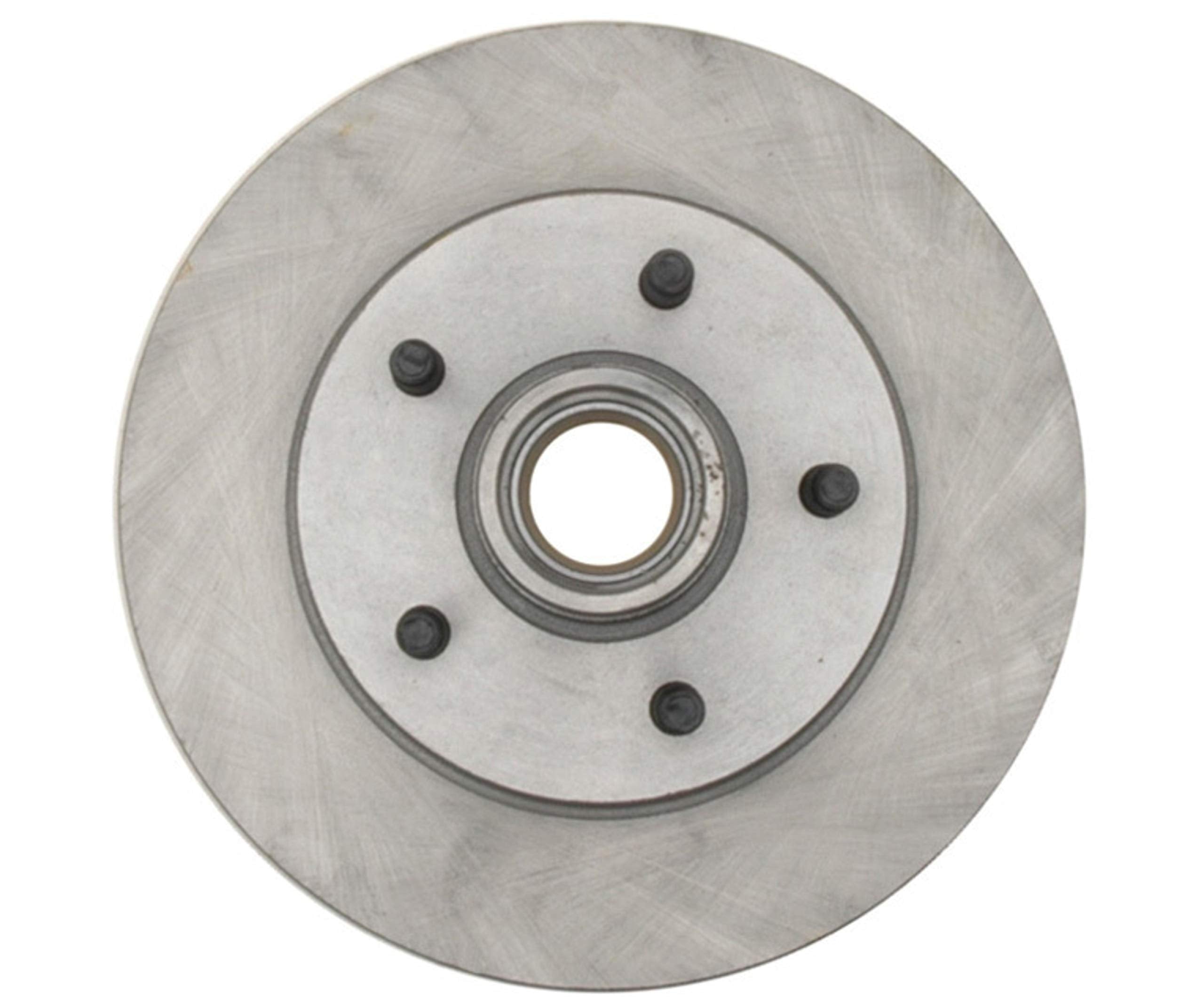 Raybestos R-Line Replacement Front Disc Brake Rotor And Hub Assembly - For Select Year Ford And Mazda Models (6865R)