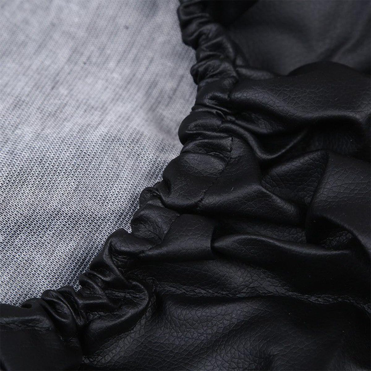 Bittwee Car Spare Tire Cover, Automotive Waterproof Dust-Proof Weatherproof PVC Leather Camper Wheel Sun Protector, Fits 22'' to