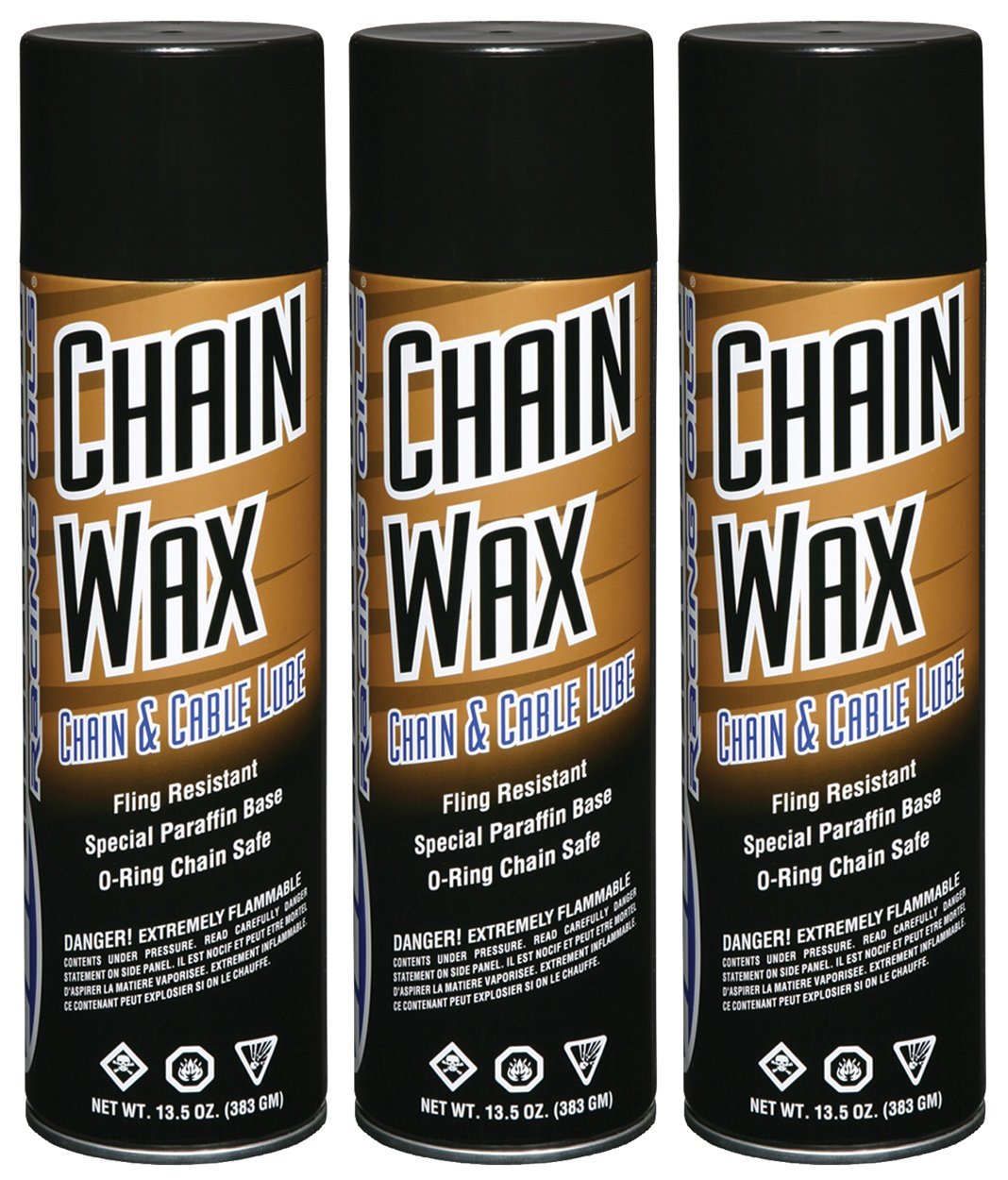 Maxima Racing Oils 74920-3Pk Chain Wax, 40.5 Fl. Oz