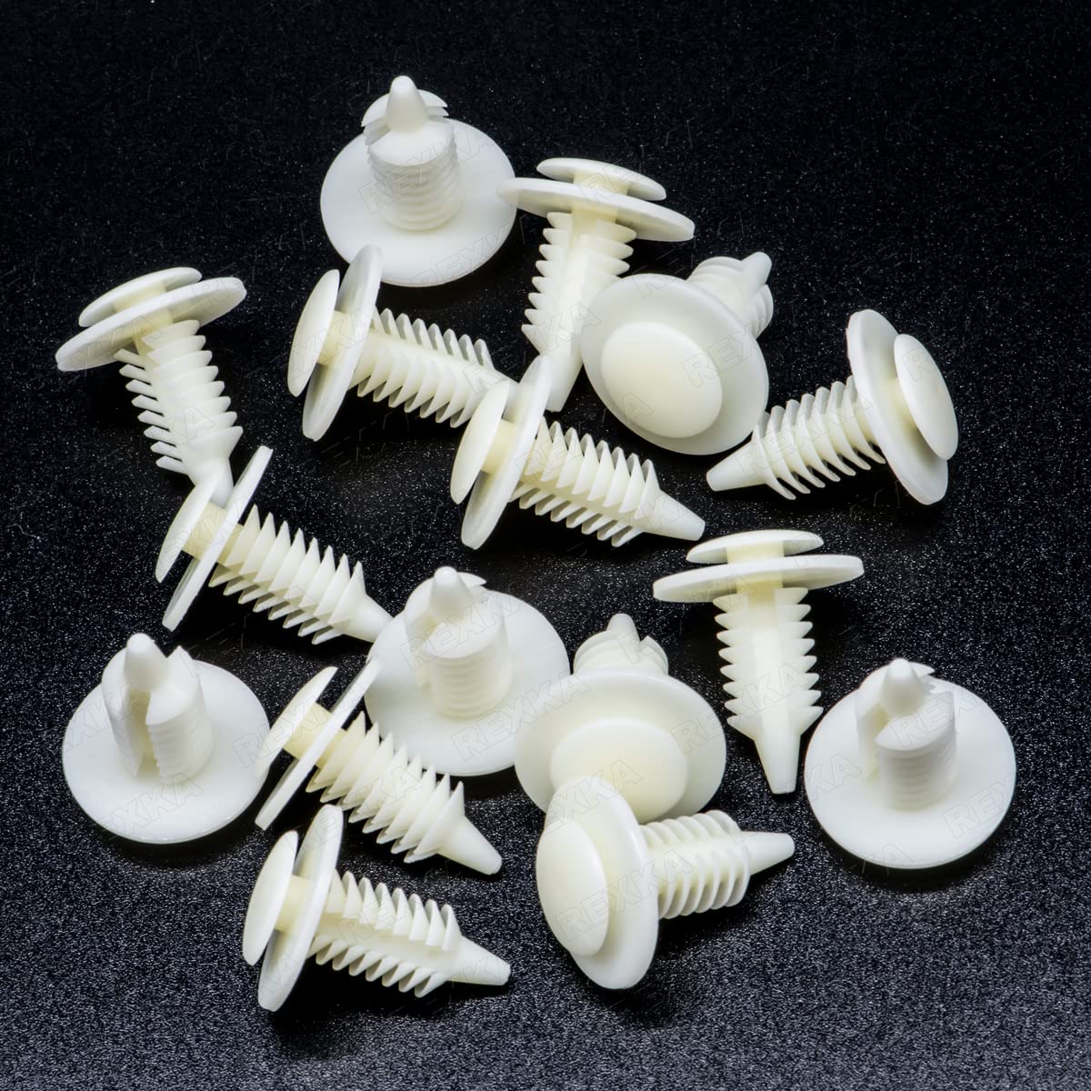 Rexka 15Pcs Door Trim Panel Retainer Clips 6503709 For Dodge Ram 1500 2500 3500 Pickup Chrysler