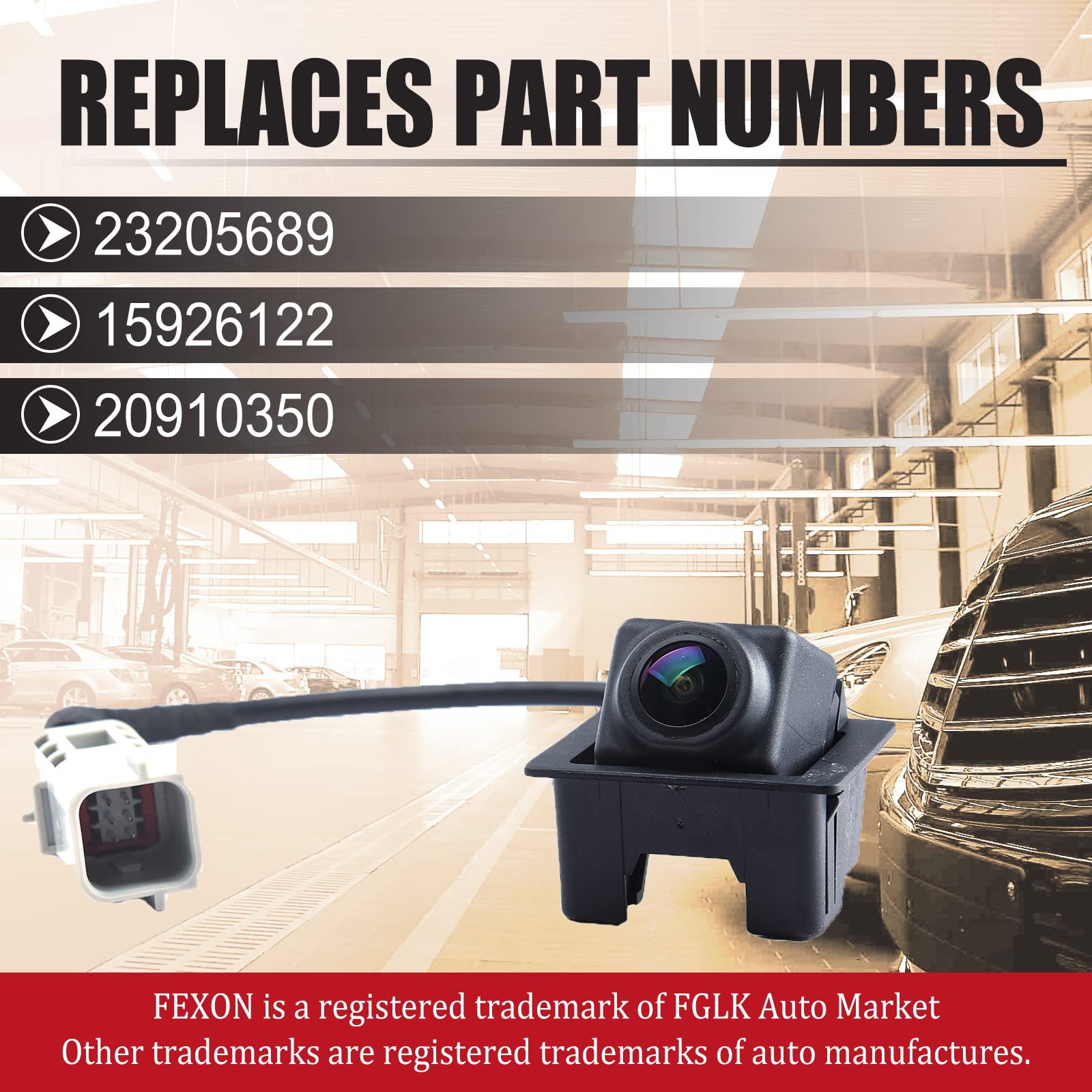 Rear Park Assist Camera Compatible With Cadillac Gm Srx 2010 2011 2012 2013 2014 2015 2016 Night Vision Waterproof Tailgate Rear