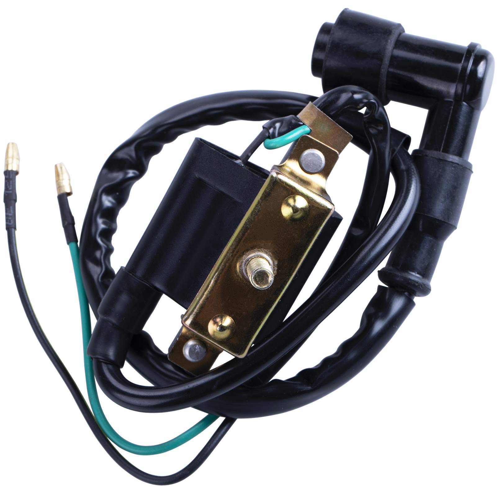 CNCMOTOK 50cc Falcom 70cc 90cc 110cc 125cc Ignition Coil Spark Plug for Coolster 3050B ATV-3050B 3050 B3050A Kids 4 Quad Four Wh