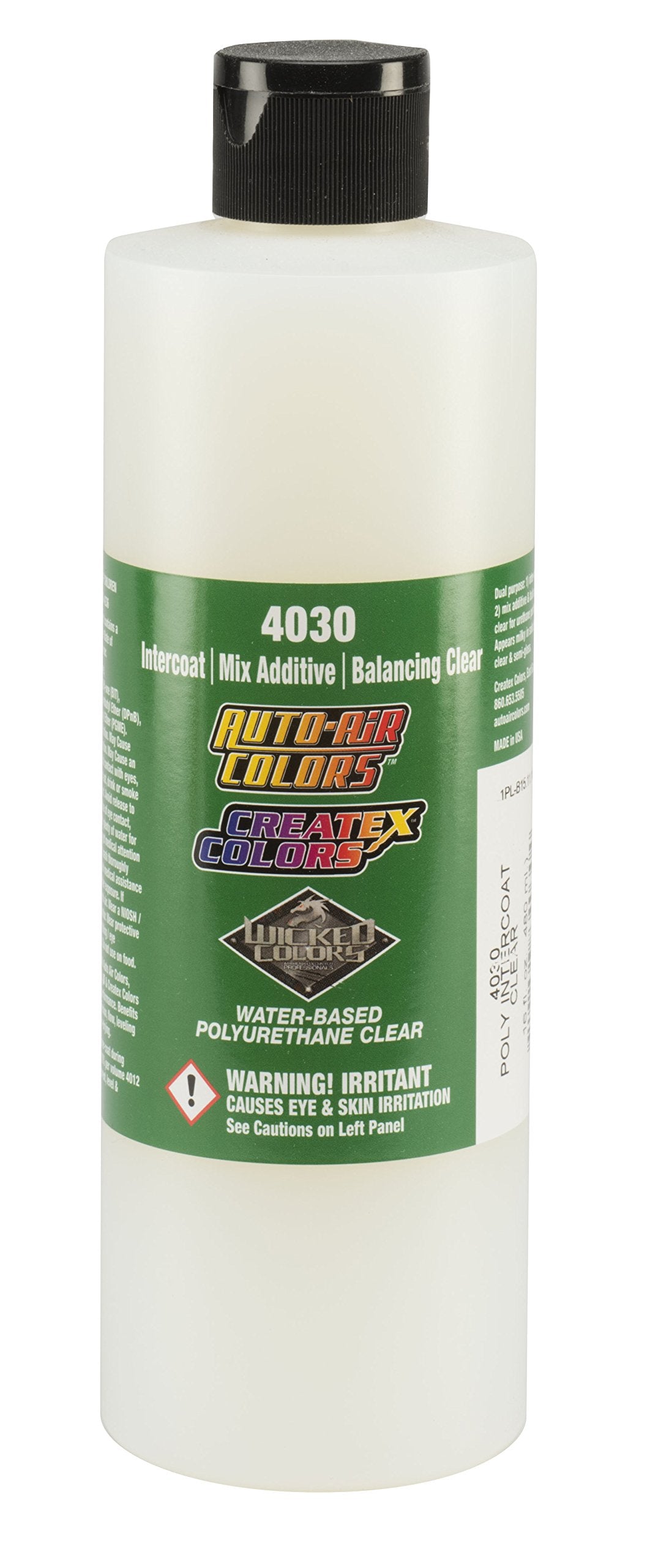 Createx Colors 4030 Intercoat & Mix Additive 16Oz. Size