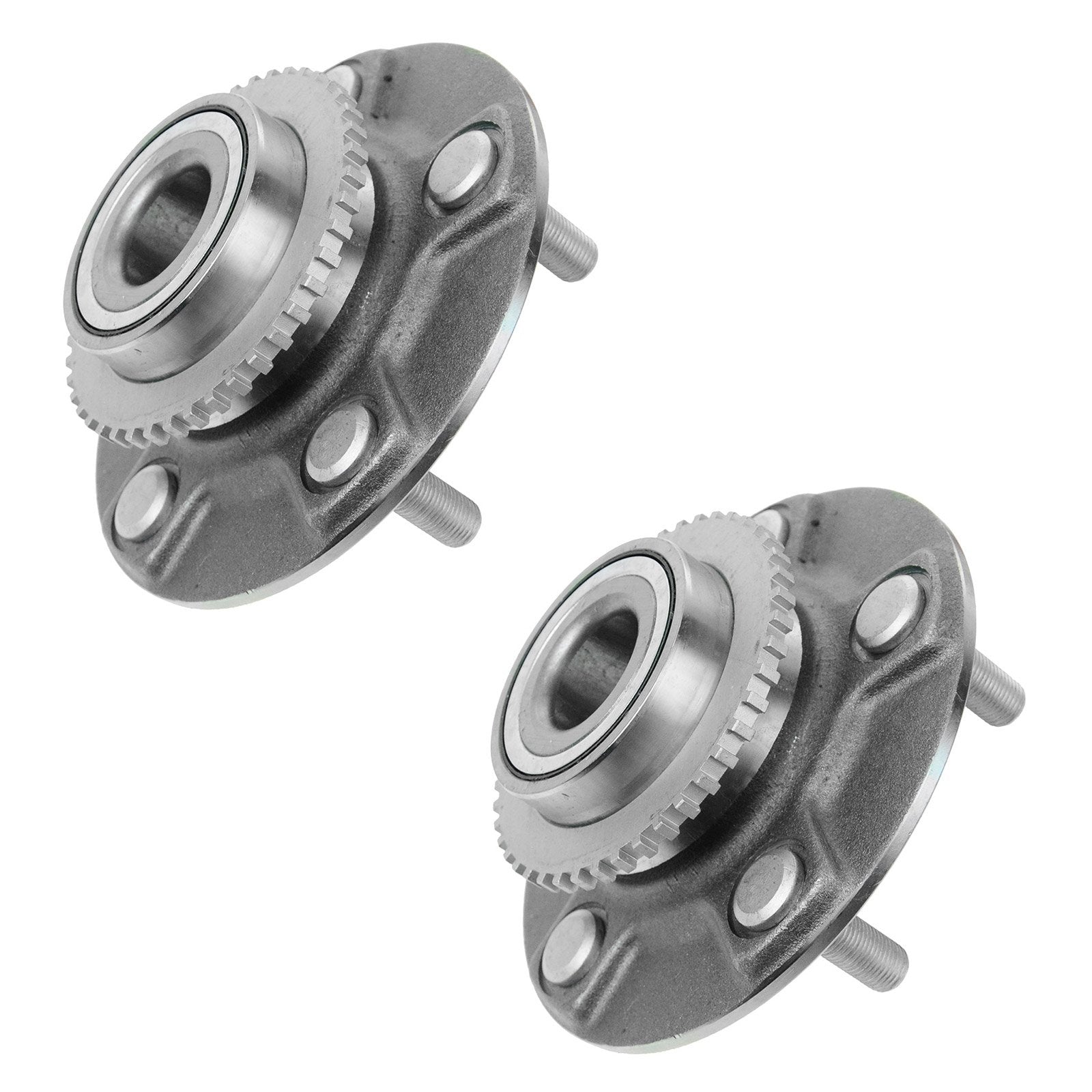 Trq Rear Wheel Hub Bearings Assembly Set Compatible With 2000-2001 Infiniti I30 2002-2004 I35 2000-2003 Nissan Maxima