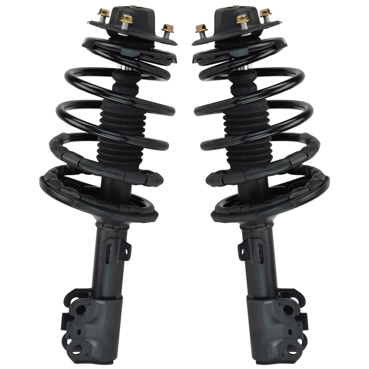Trq Front Strut & Coil Spring Assembly Set Driver & Passenger Sides Compatible With 97-01 Lexus Es300 97-03 Toyota Avalon Camry 