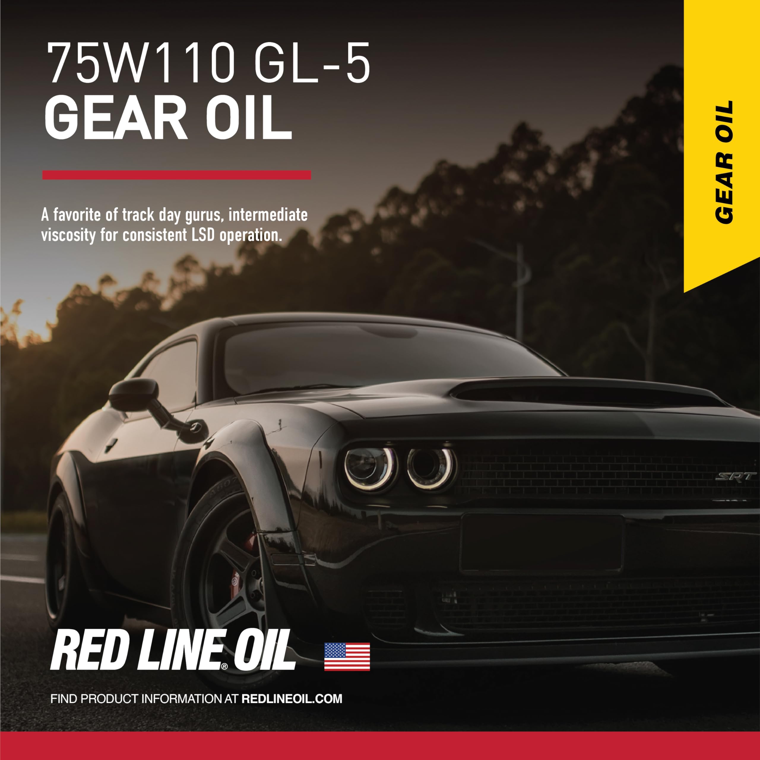 Red Line 57804 75W110 Full Synthetic Gear Oil GL-5 - 1 Quart