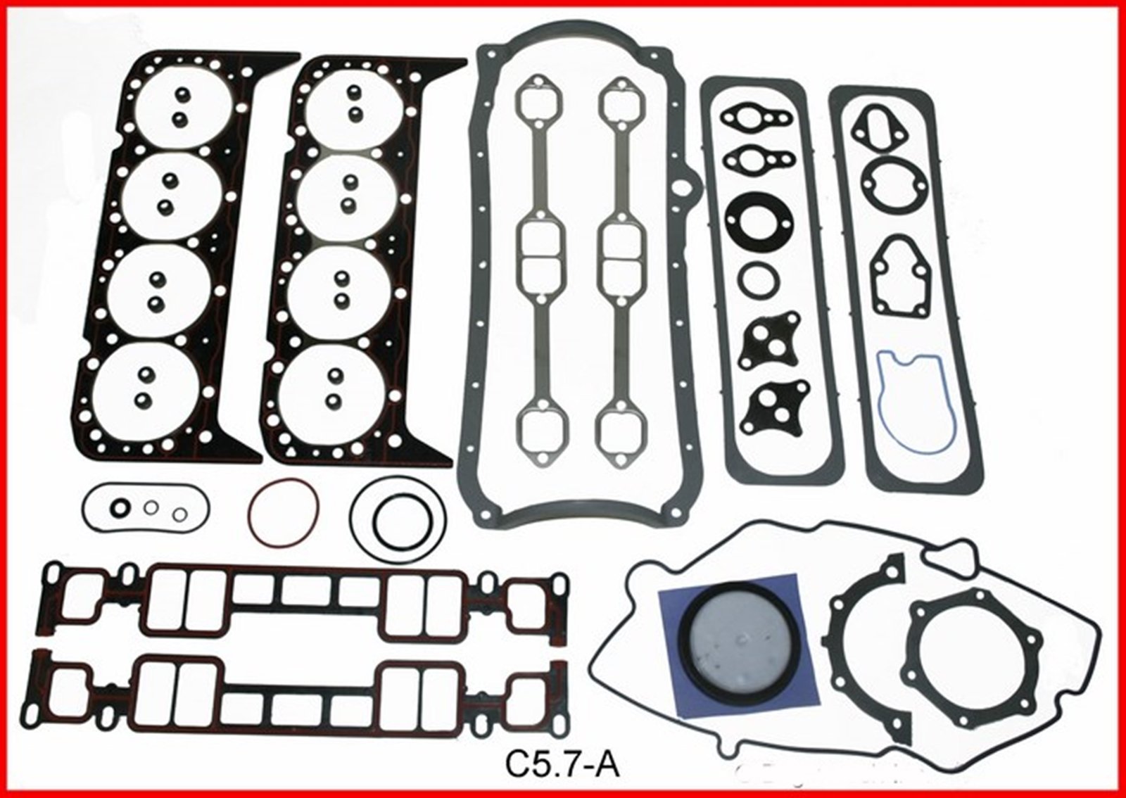 Engine Rebuild Overhaul Kit Fits: 1996-2002 Chevrolet Sbc Gm 350 5.7L Ohv V8 Vortec