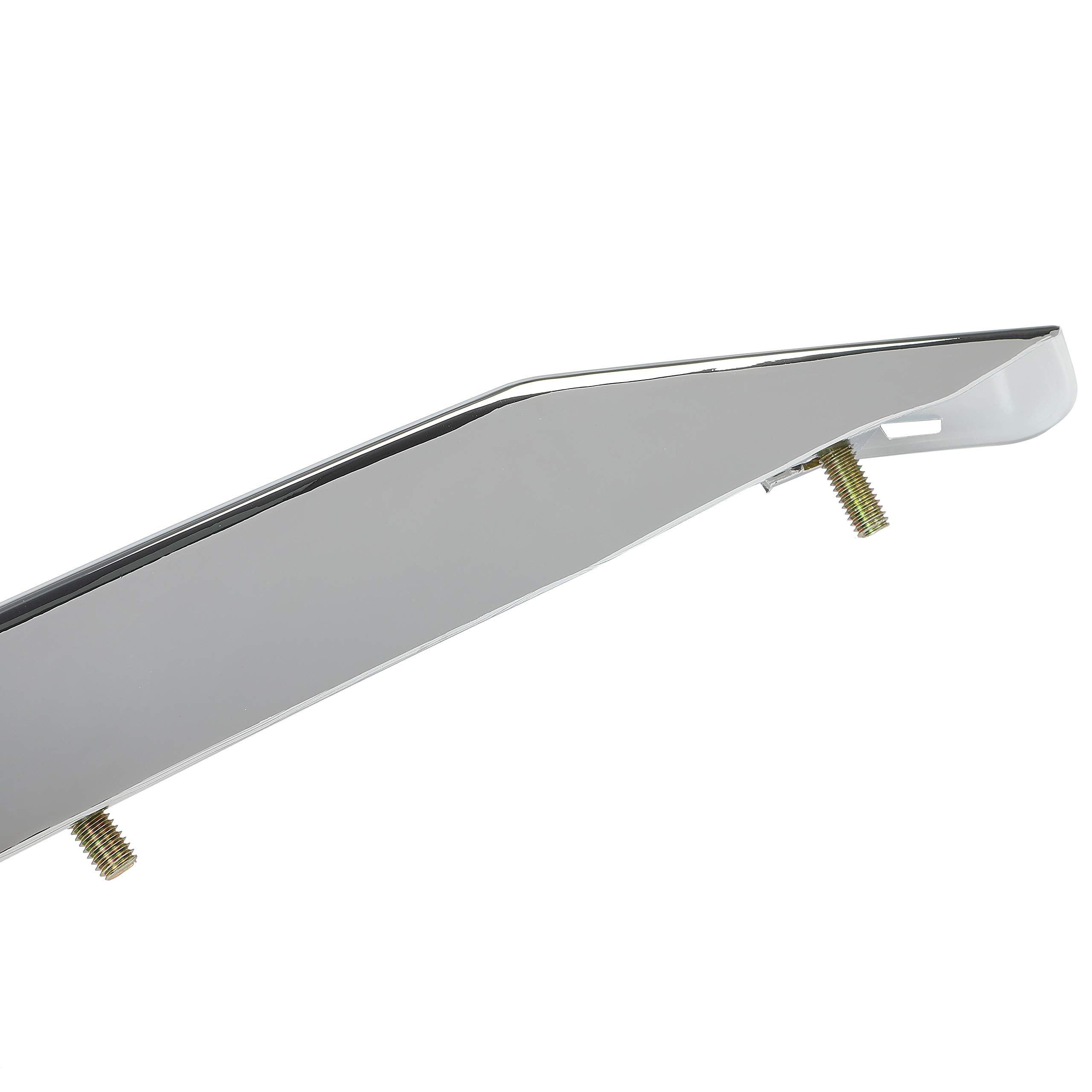 ECOTRIC Front Grille Hood Molding Trim Compatible with 2005 2006 2007 2008 2009 2010 Toyota Avalon Replacement for TO1235100 757