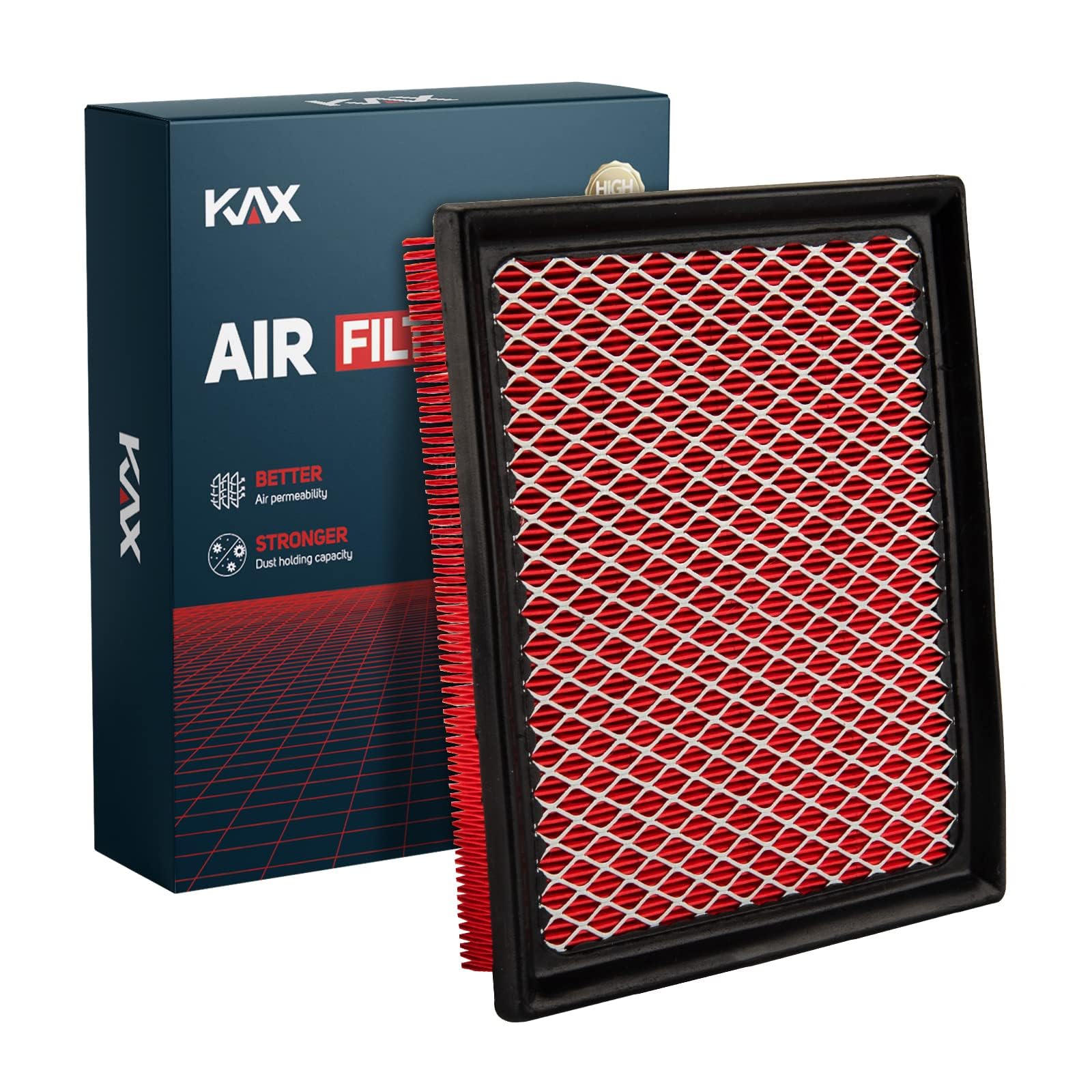 Kax Premium Engine Air Filter, Gaf071 (Ca10741) Replacement For Toyota Prius 2010-2015, Rav4 Hybrid 2016-2018, Ct200H 2011-2017,
