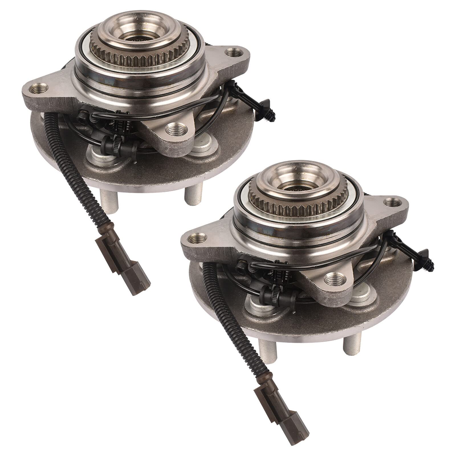 Weonefit Front Wheel Bearing Hub Replacement for Ford F150 4x4 2015-2020 - JL3Z1104P JL3Z-1104-P HUB471 - (Pair)