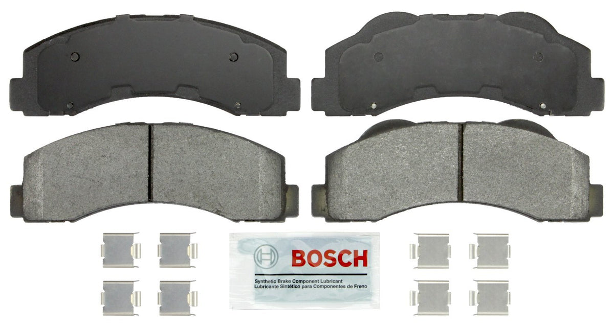 BOSCH BSD1414 Severe Duty Disc Brake Pad Set - Compatible With Select Ford Expedition, F-150; Lincoln Navigator; FRONT