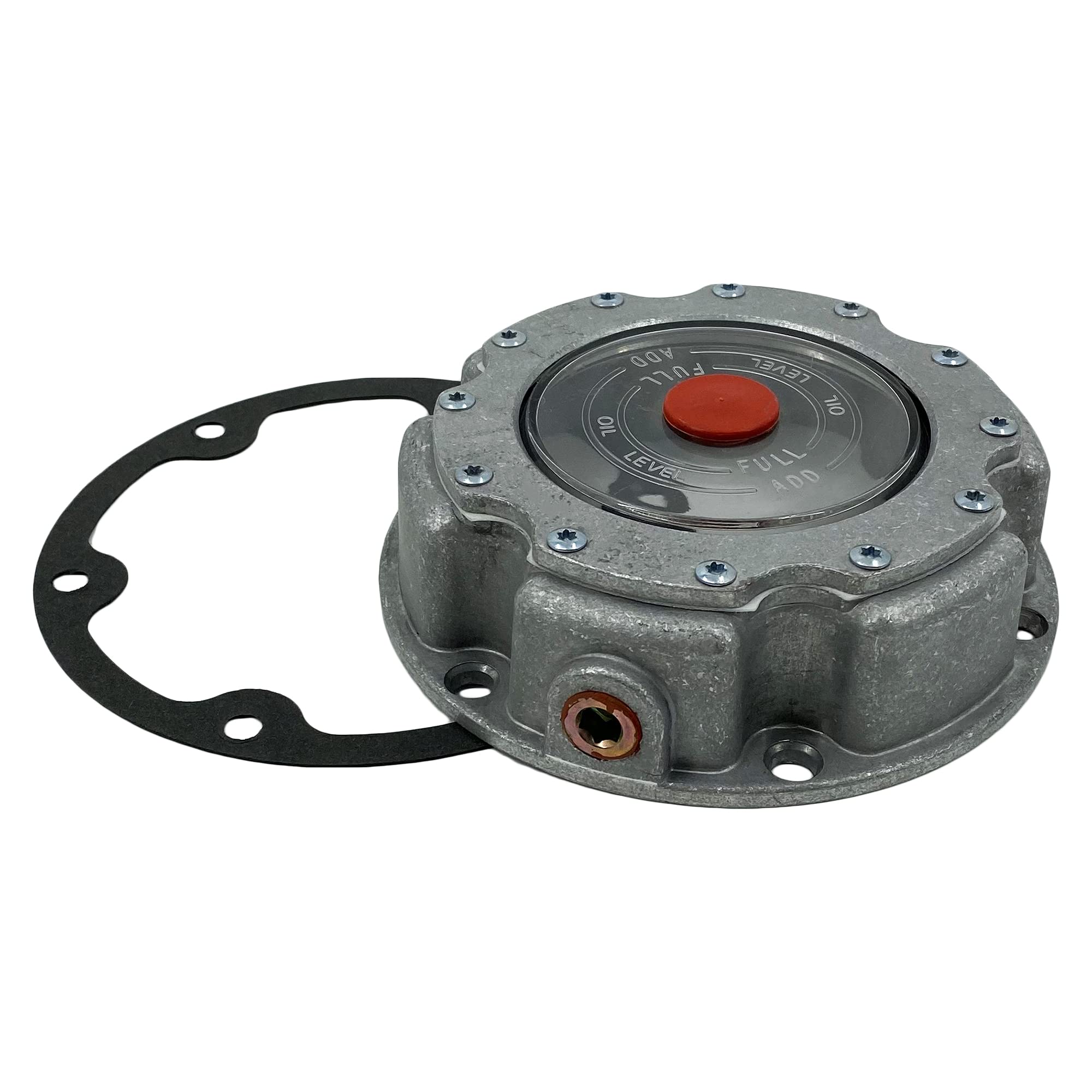 Torque 3434249 Aluminum Hub Cap For Steer Axle (Replaces Stemco 343-4249, Skf 1703,1753)