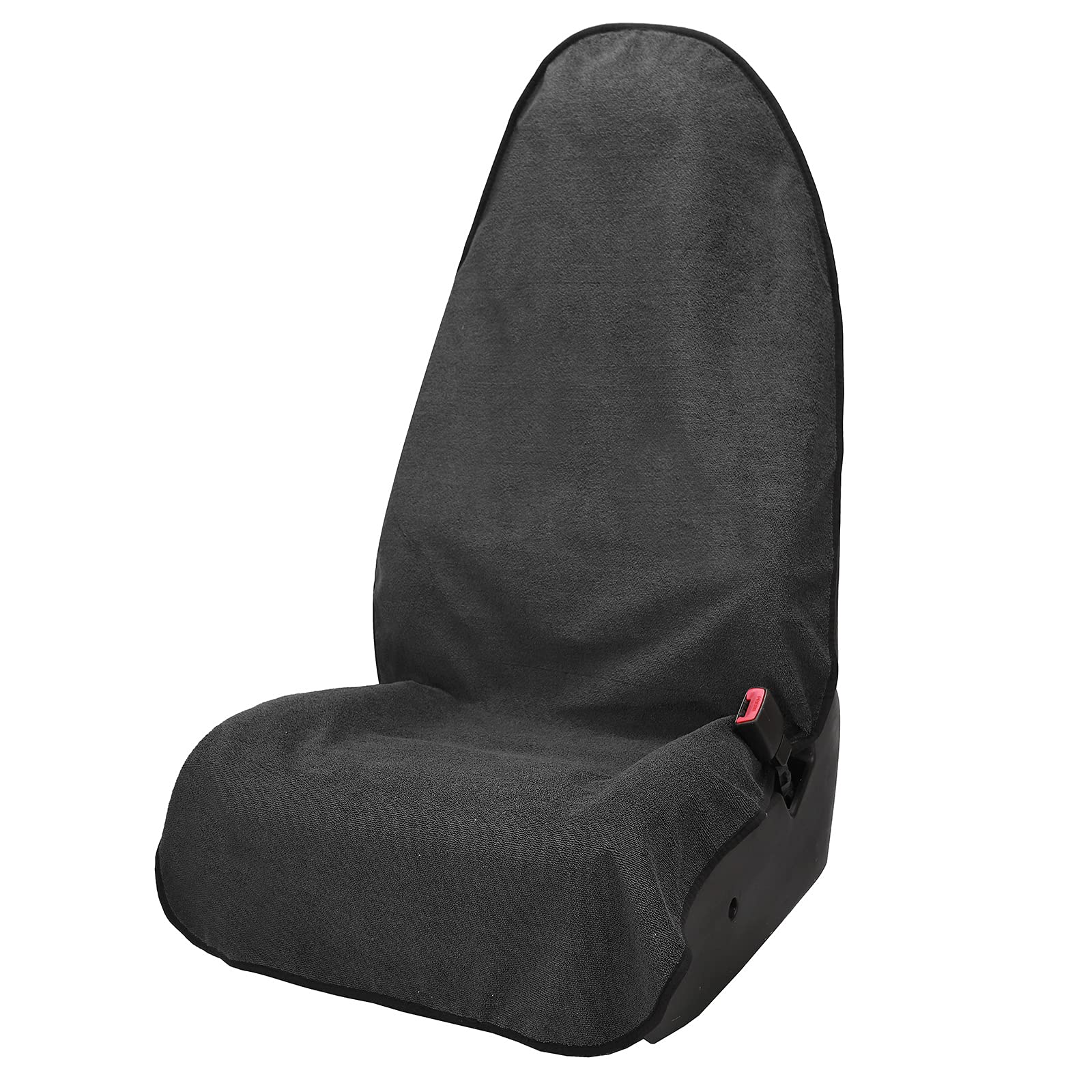 Leader Accessories Grey Waterproof Towel Auto Car Seat Cover Protector Machine Washable - Fit Yoga Running Crossfit Athletes Bea