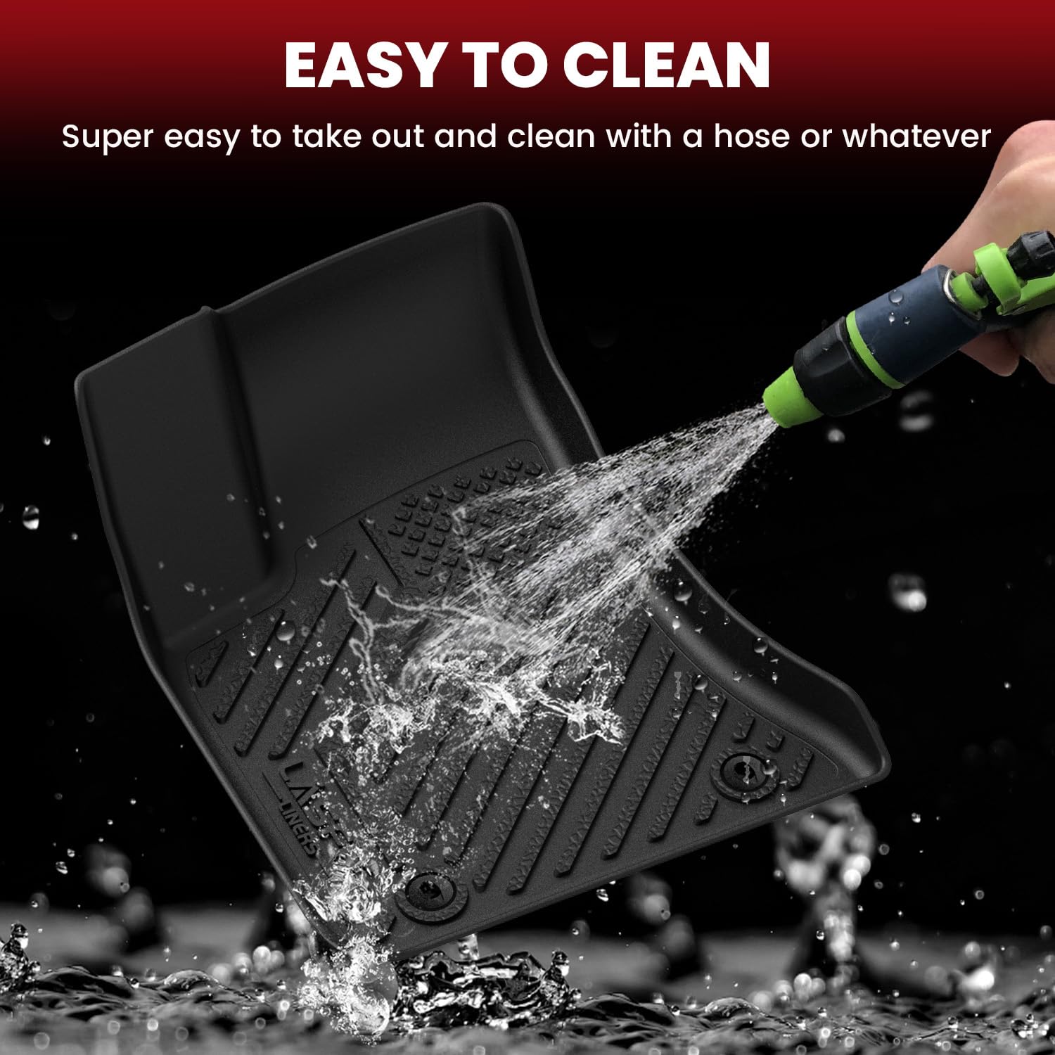 Lasfit Floor Mats & Trunk Mat For Dodge Charger 2011-2023 Awd, For Chrysler 300 2011-2023 Awd, Fit Without Subwoofer, All Weathe