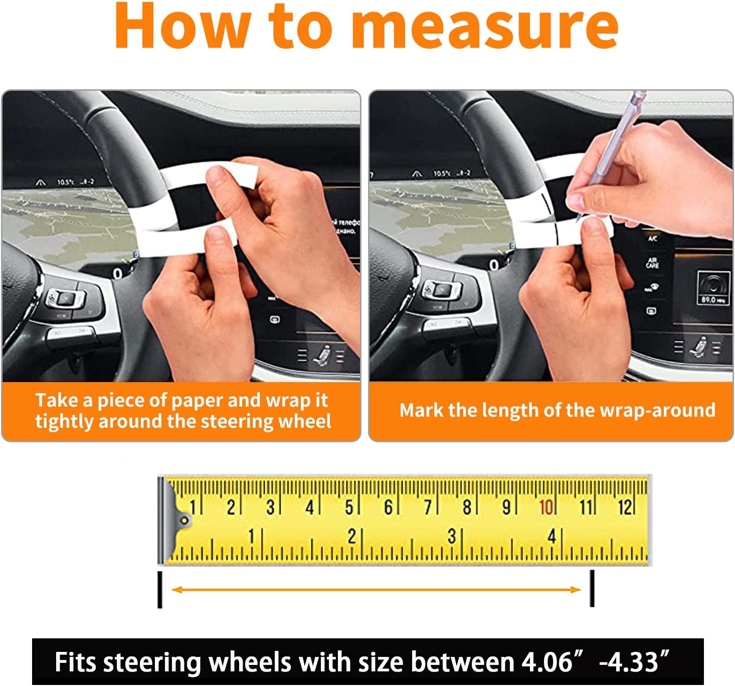 Car Steering Wheel Desk | Food Table For Car | Steering Wheel Tray For Constant Travelers, Fits Most Vehicles Steering Wheels (B