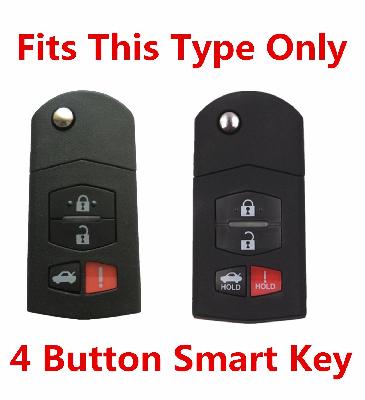 Rpkey Silicone Keyless Entry Remote Control Key Fob Cover Case protector Replacement Fit For Mazda 3 5 6 CX-7 CX-9 RX-8 MX-5 Mia