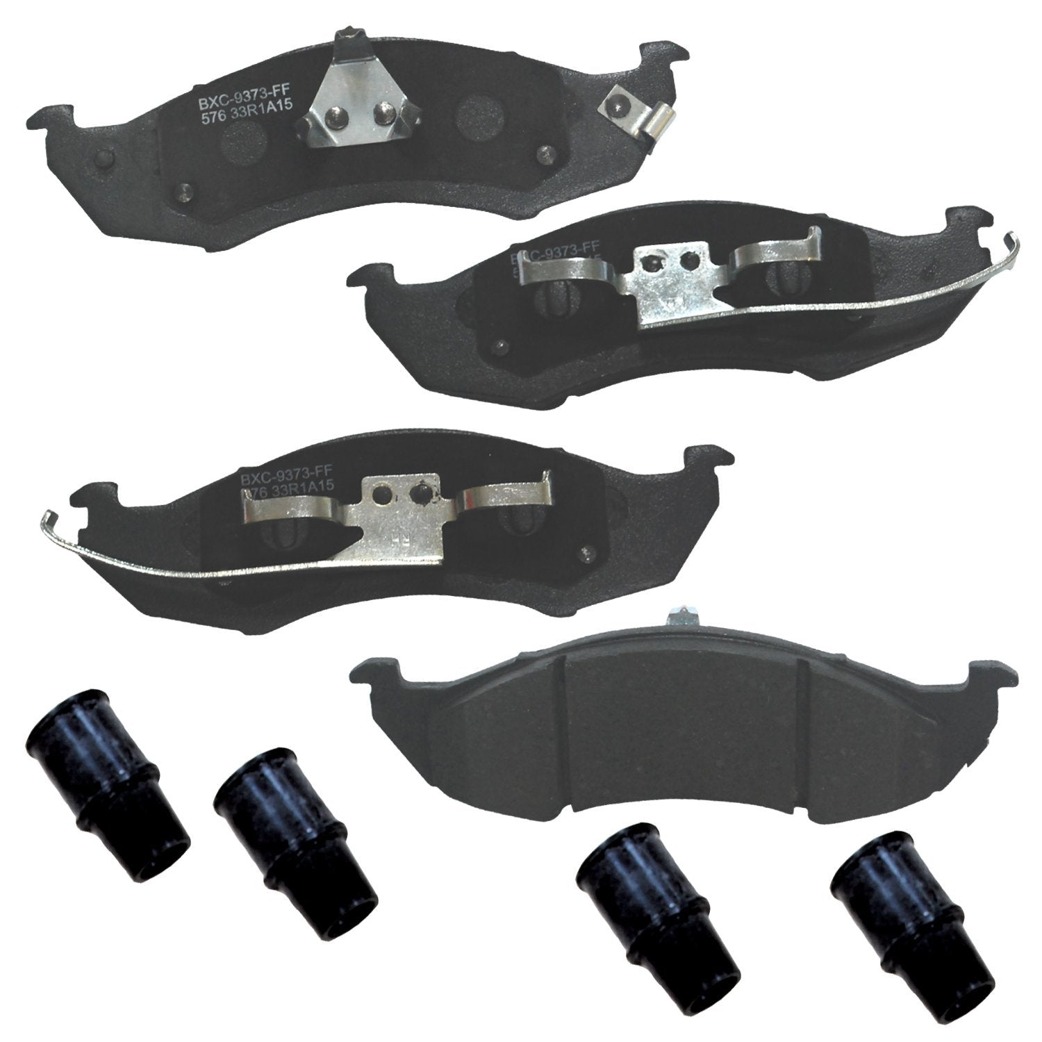 Bendix Premium Sbc576 Ceramic Front Brake Pads For Mercury Villager 2002-1993, Nissan Quest 2002-1993