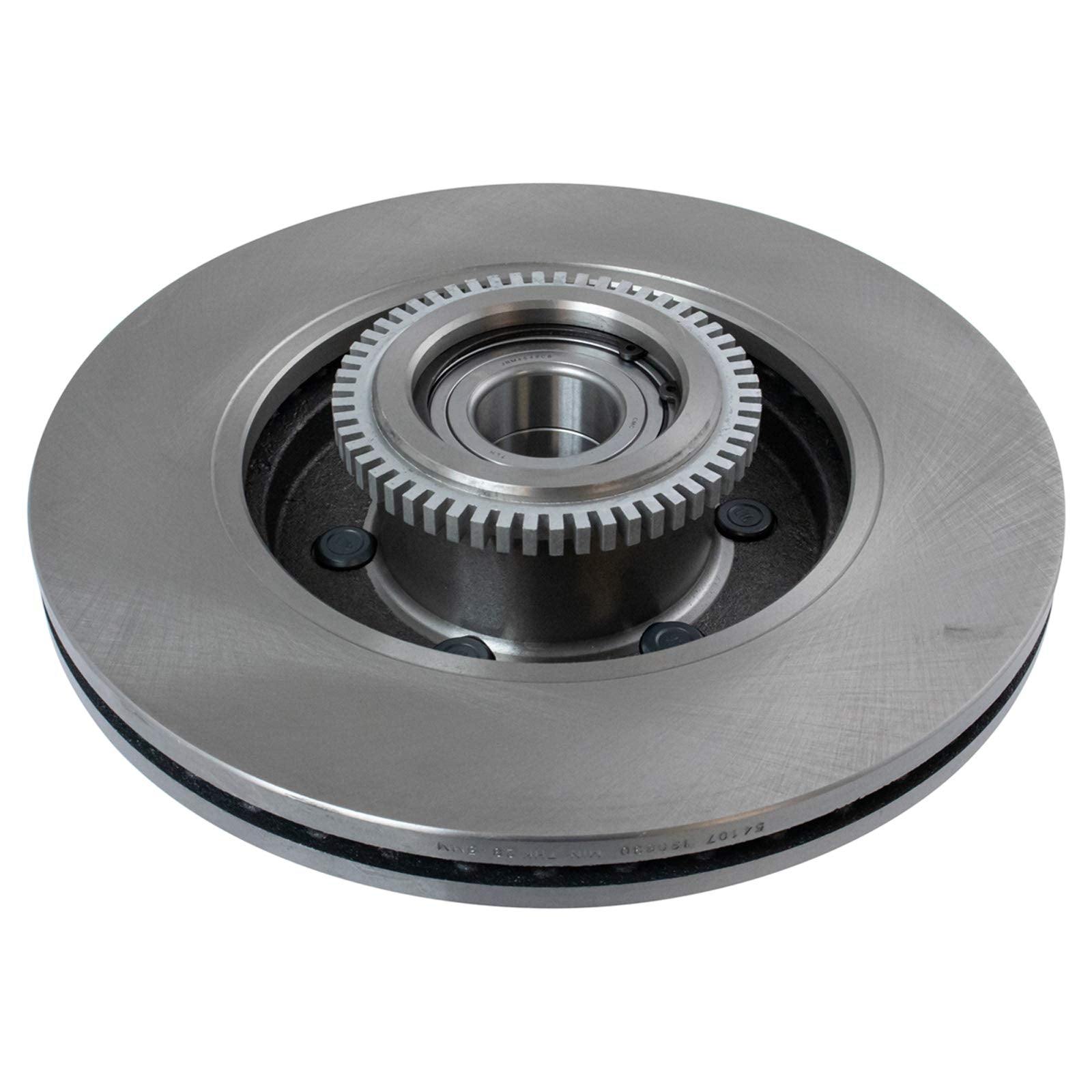 Trq Front Brake Pad & Rotor Kit Brake Pads Brake Rotor Semi-Metallic Compatible With 2004-2008 Ford F-150 2006-2008 Lincoln Mark