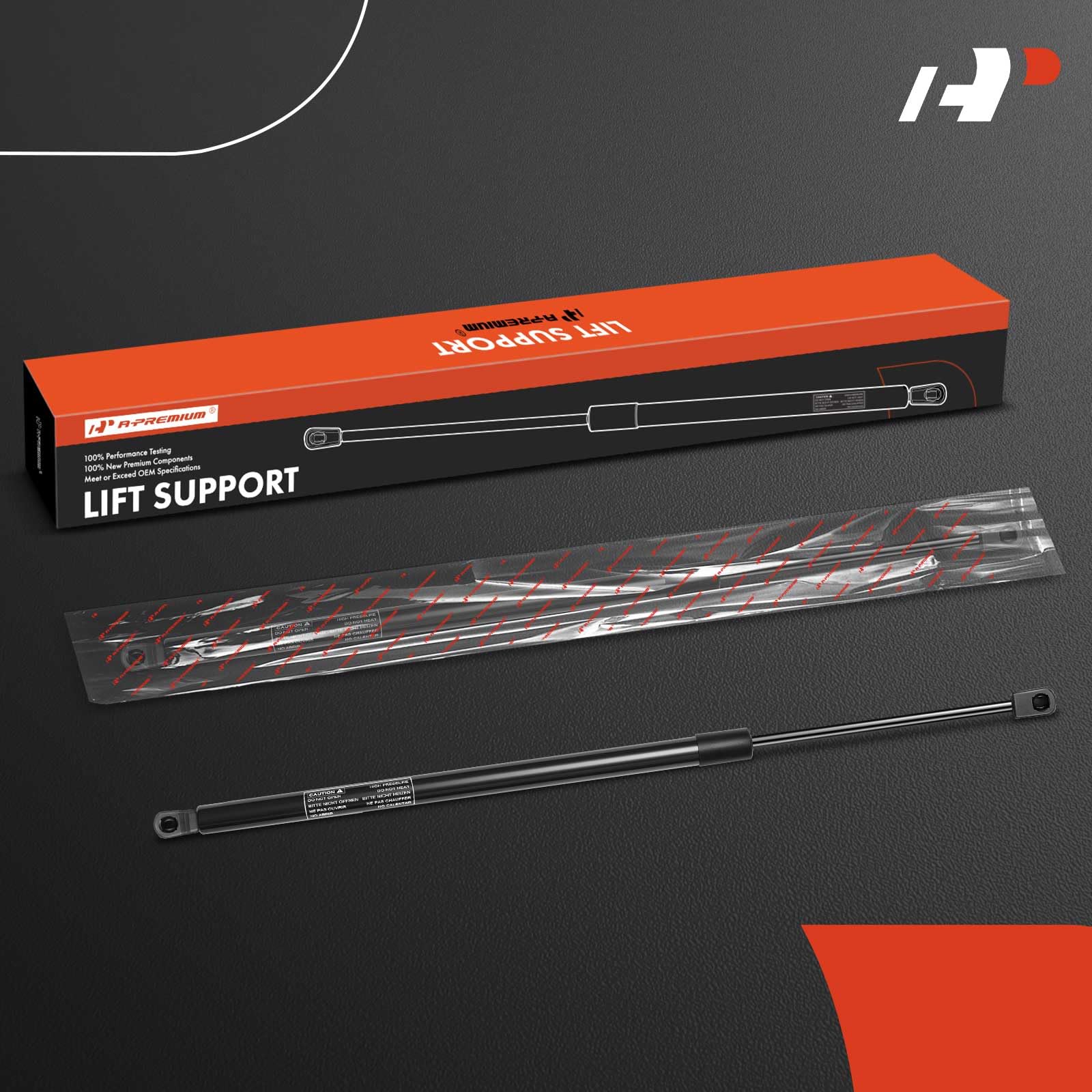 A-Premium Rear Tailgate Lift Supports Shock Struts Compatible With Dodge Durango 2006-2009 Chrysler Aspen 2007-2009 Sport Utilit