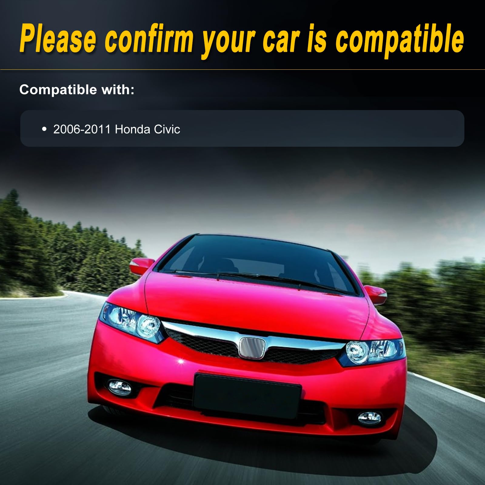 L-Sijin-L Alternator Compatible With 2006 2007 2008 2009 2010 2011 Civic 1.8L L4 Replace For 11176 31100Rnaa01 31100Rnaa012M2 11