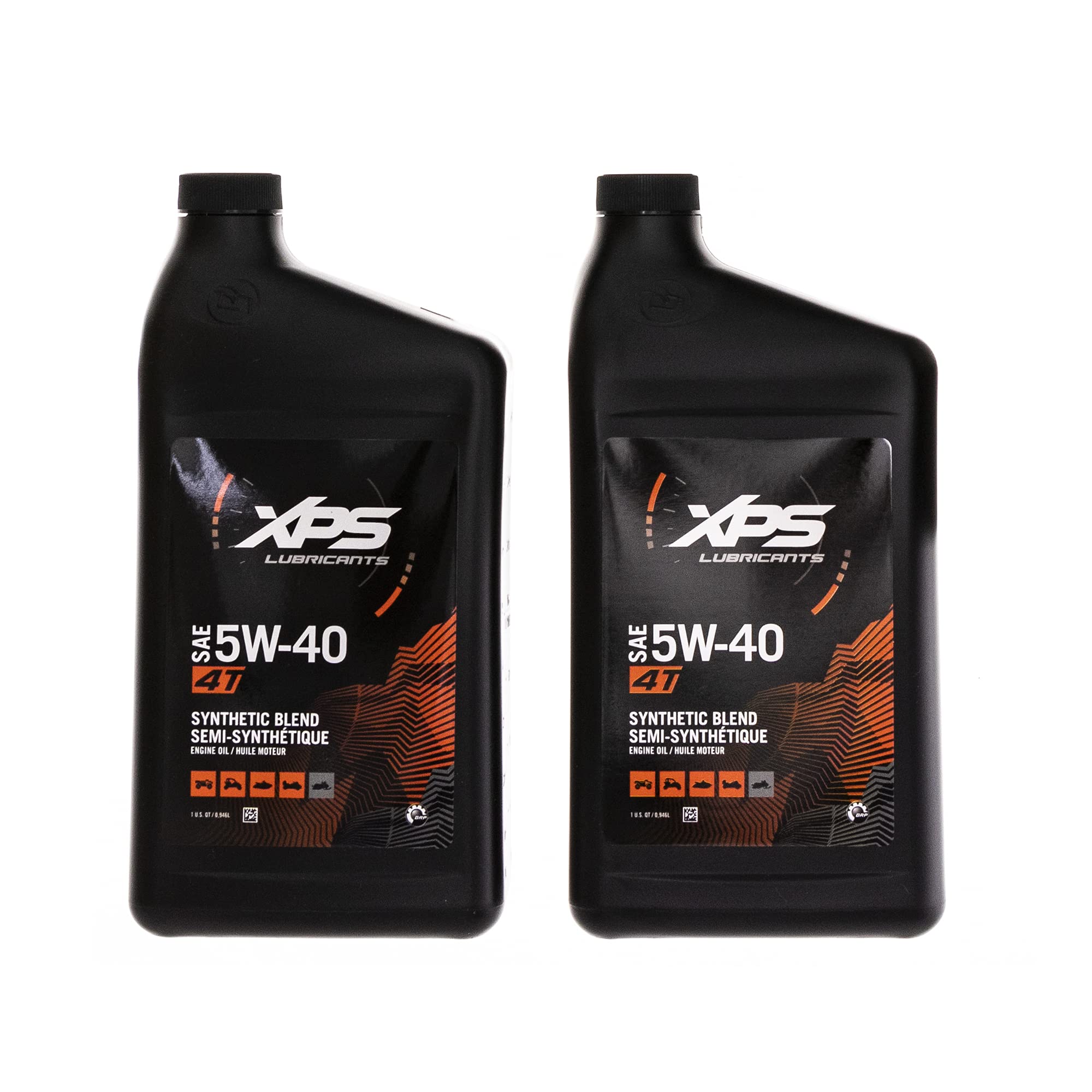 Can-Am Off-Road 4T 5W-40 Synthetic Blend Oil Change Kit For Rotax 450 Cc Or Less