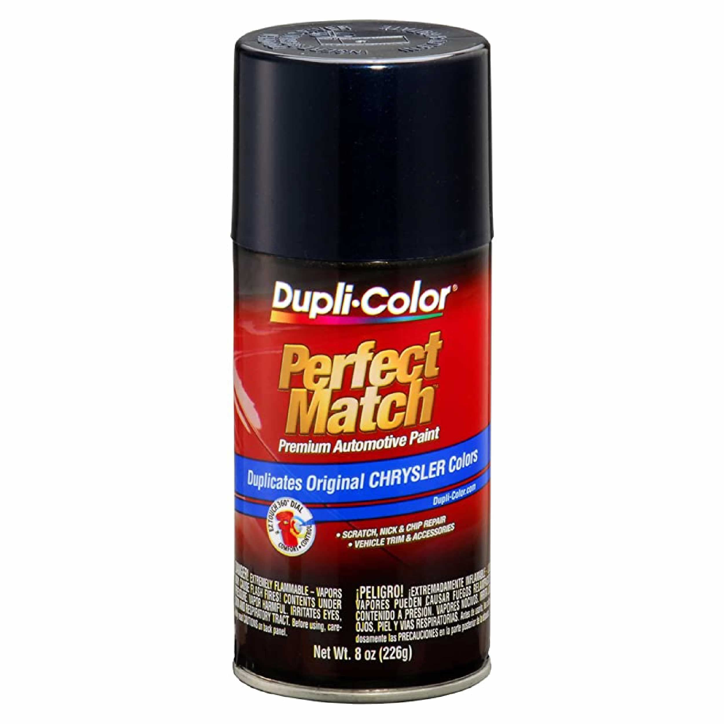 Dupli-Color EBCC04067 Perfect Match Automotive Spray Paint - Chrysler Sapphire Blue Pearl, PBW/YBW - 8 oz. Aerosol Can