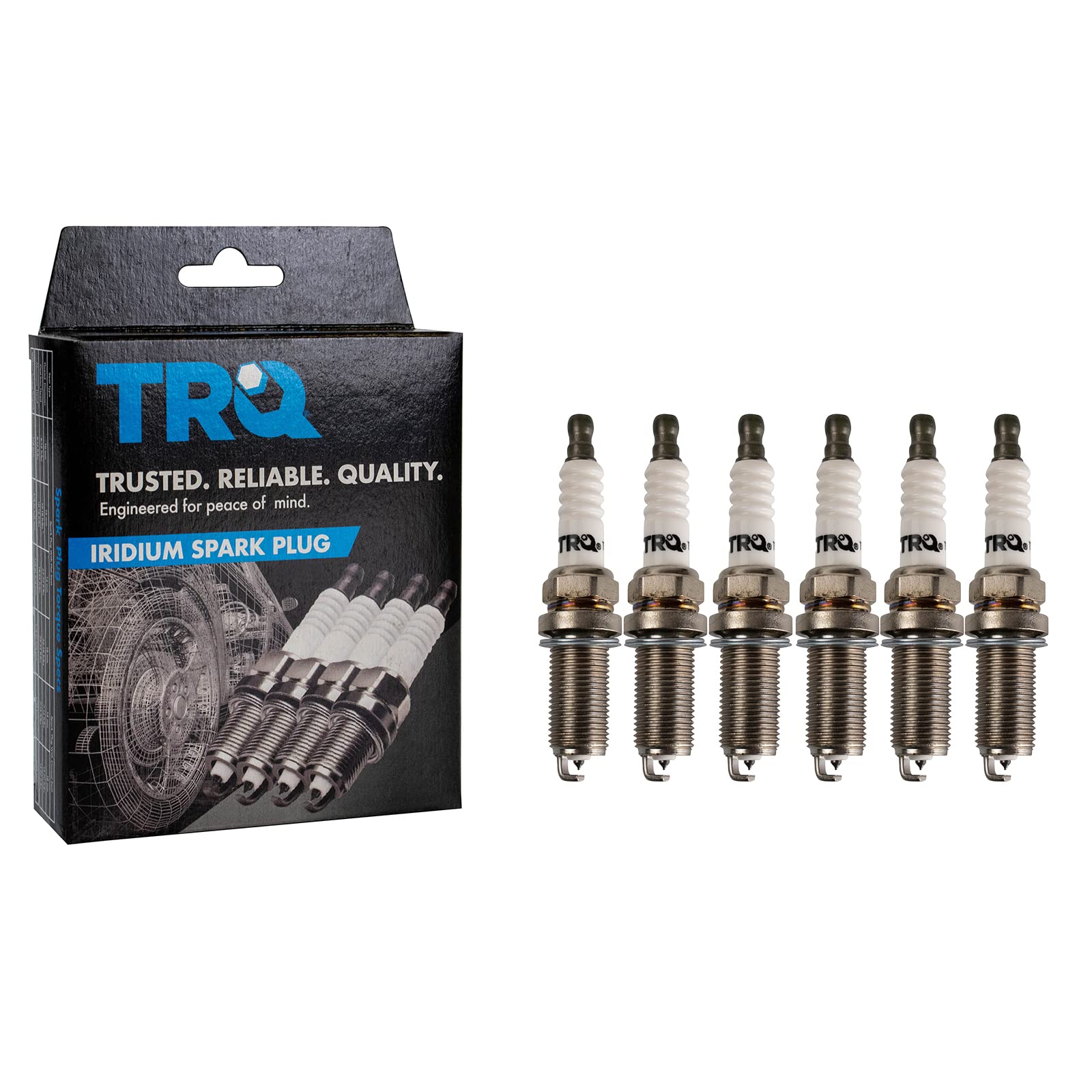 Trq Spark Plug Set Fits 2014-2018 Chevrolet 2014-2018 Gmc