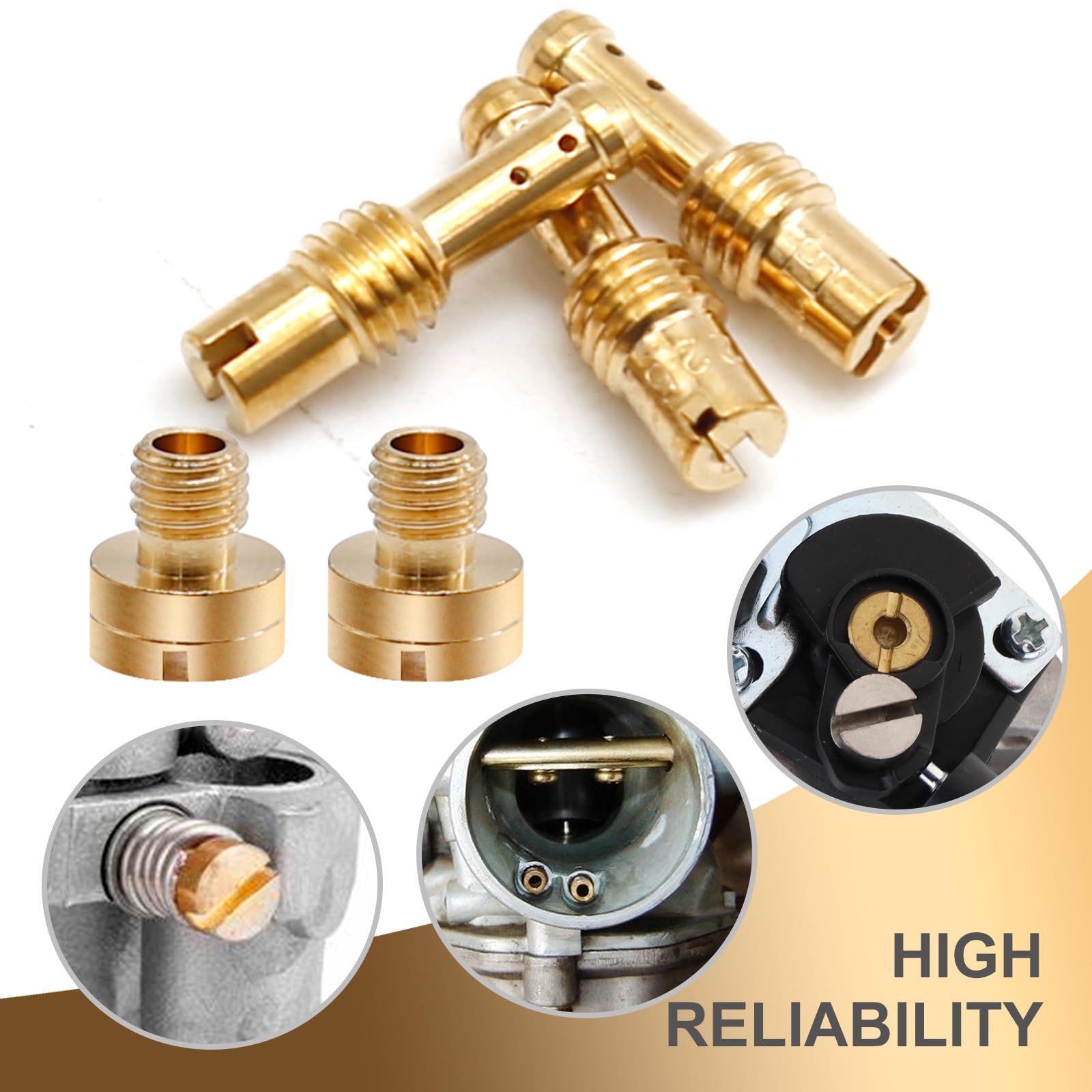 Syowada 25 Pcs Carburetor Main Jet Kit Replacement For Mikuni Vm22 Vm24 Vm26 Carburetor Used On 125Cc 150Cc 200Cc 250Cc Engine Motorcycle Dirt Pit Bike (25 Pcs)