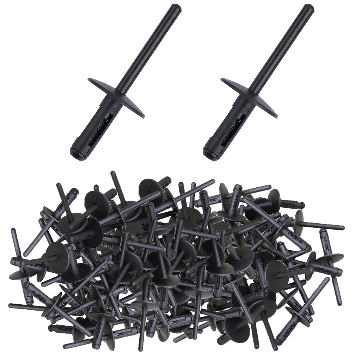 140Pcs Nylon Pop Rivets, Fender Liner Bumper Cover Wheel Arch Trim Cover Nylon Expanding Rivets For Bmw 51777171004 X1 X3 X4 X5