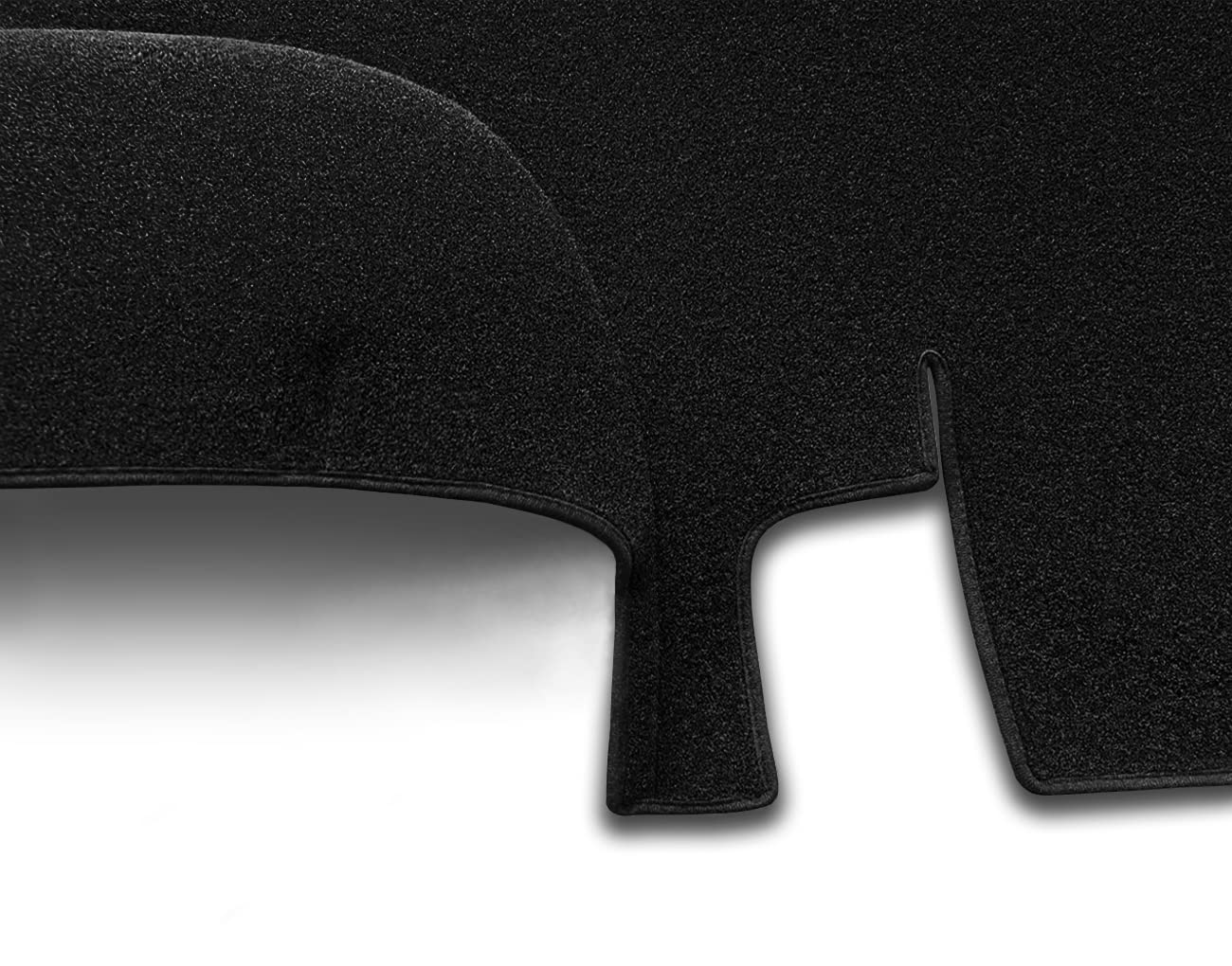 Yiz Dashboard Cover Dash Cover Mat Pad Custom Fit For Dodge Ram 1500 2500 3500 1998 1999 2000 2001 (Ram 98-01, Black)