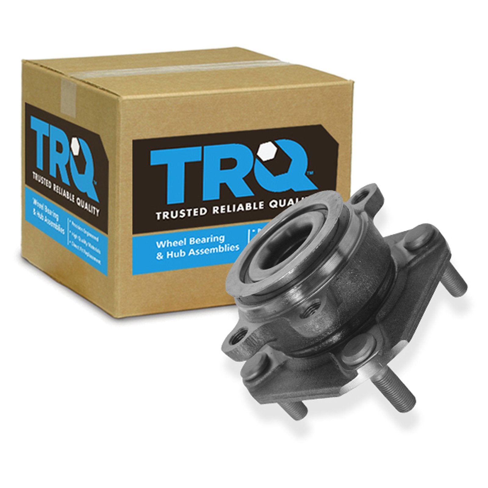 Trq Front Left Right Wheel Hub Bearing Assembly Driver Passenger Side Compatible With 2007-2012 Nissan Sentra