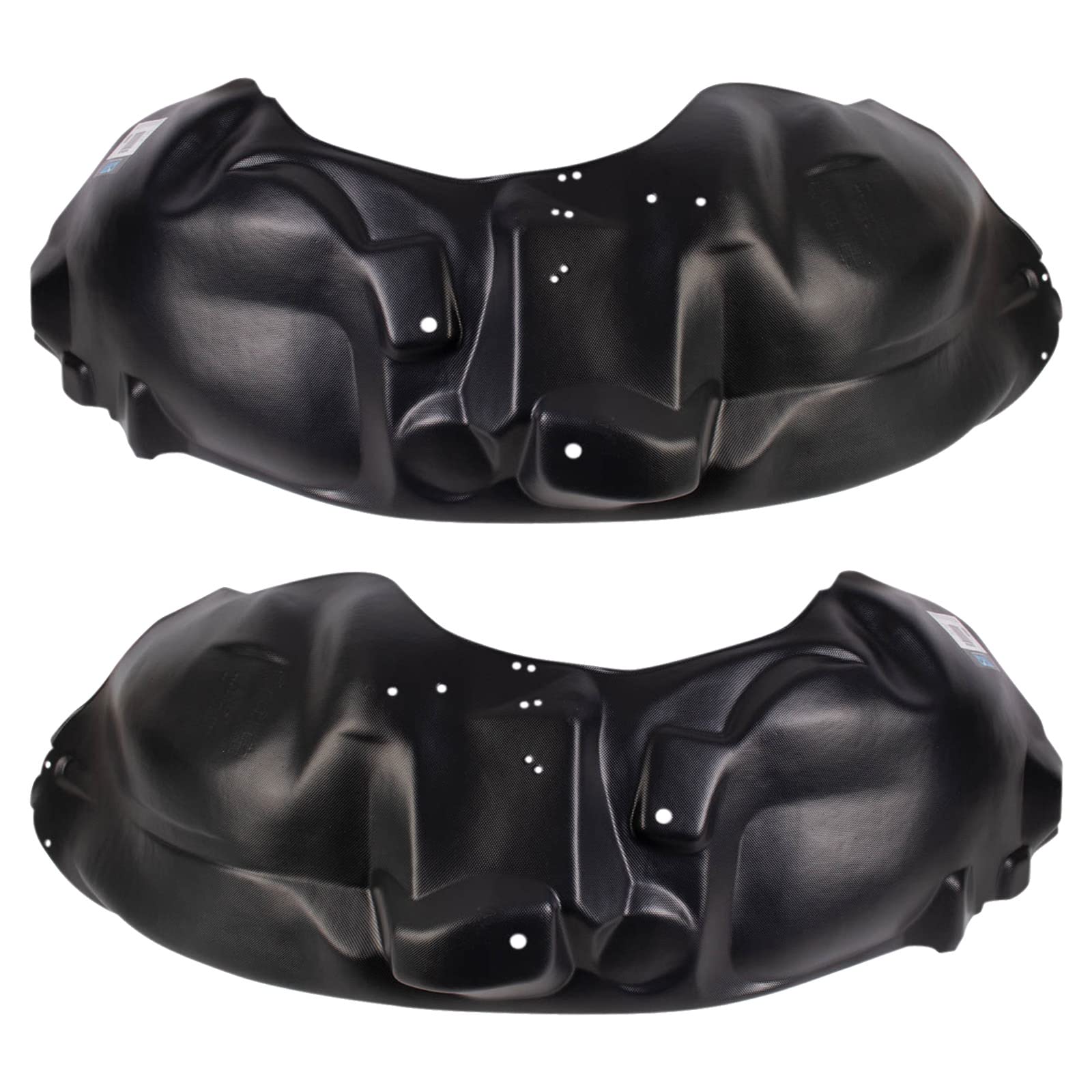 Trq Front Inner Fender Liner Set Compatible With 2009-2014 Ford F-150 Fo1248138 Fo1249138