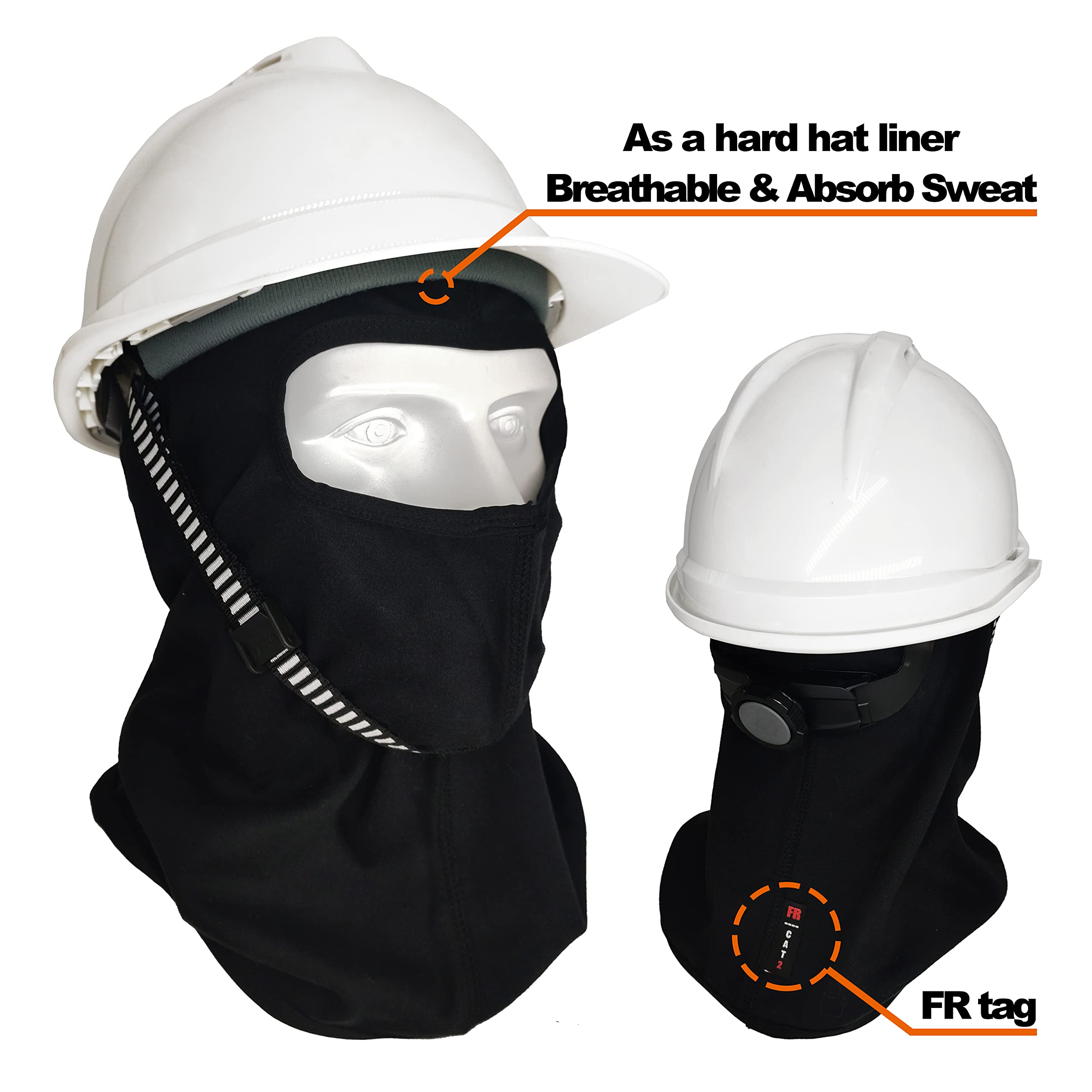 Fullsheild Fr Flame Resistant Balaclava Face Mask Nfpa2112 Cat2 Cover Hood For Welding Hunting Army Military Onesize
