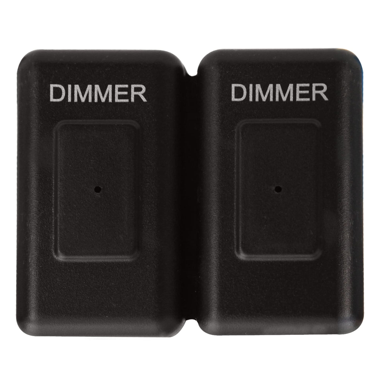 Facon 12Volt Touch Double Dimmer Switch,100W Max, Pwm Wall Mount Dimmer Switch, Use With 12V Led Lights, Incandescent And Haloge