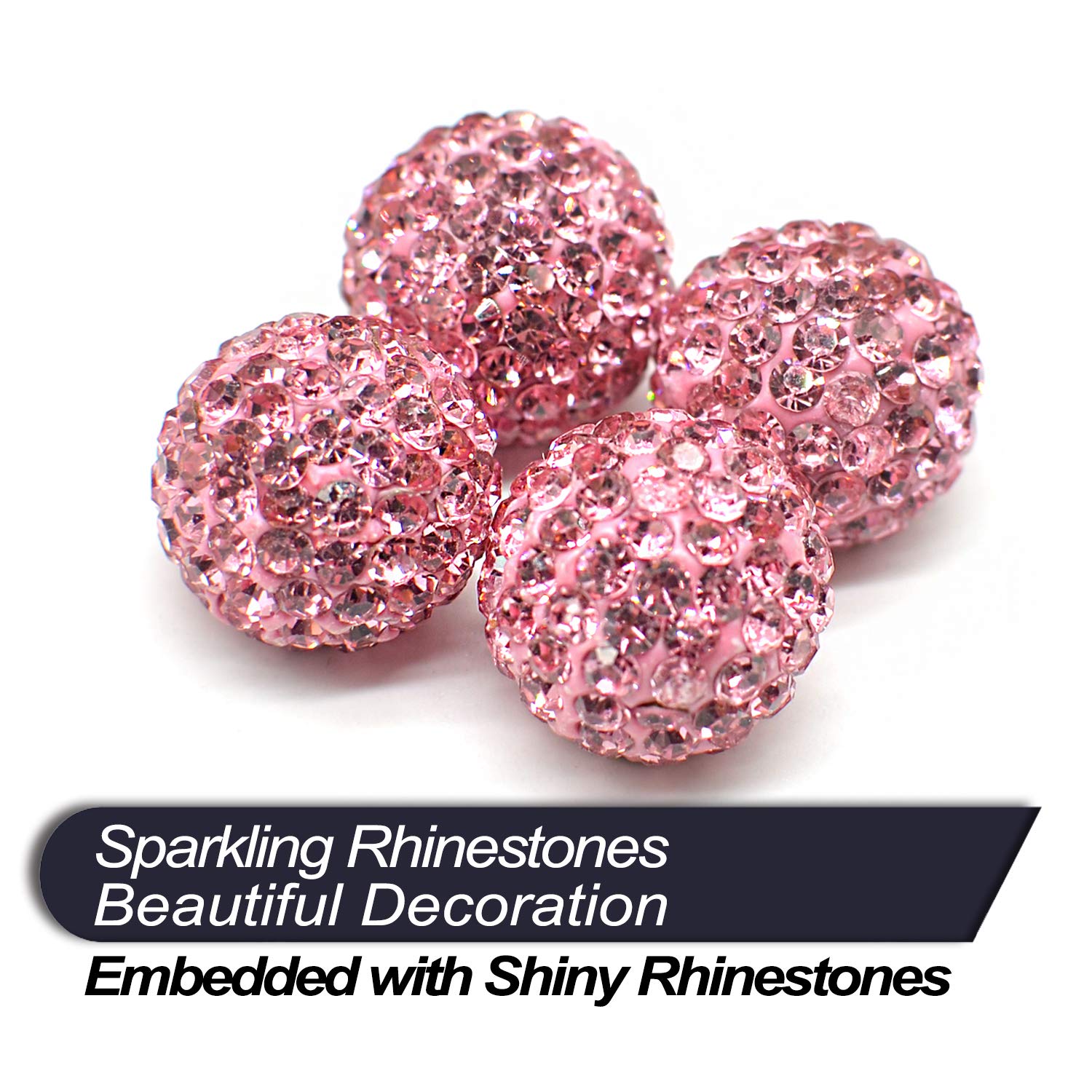 Car Wheel Tire Valve Caps, 4 Pack Crystal Rhinestone Car Tire Wheel Valve Stem Air Caps for Car Tire Accessories Universal for C