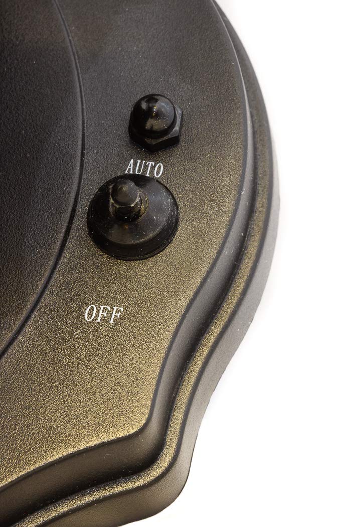 Maxsa 46719 Battery-Powered LED Motion-Activated Outdoor Wall Sconce-Copper-8.5'' x 6'' x 13