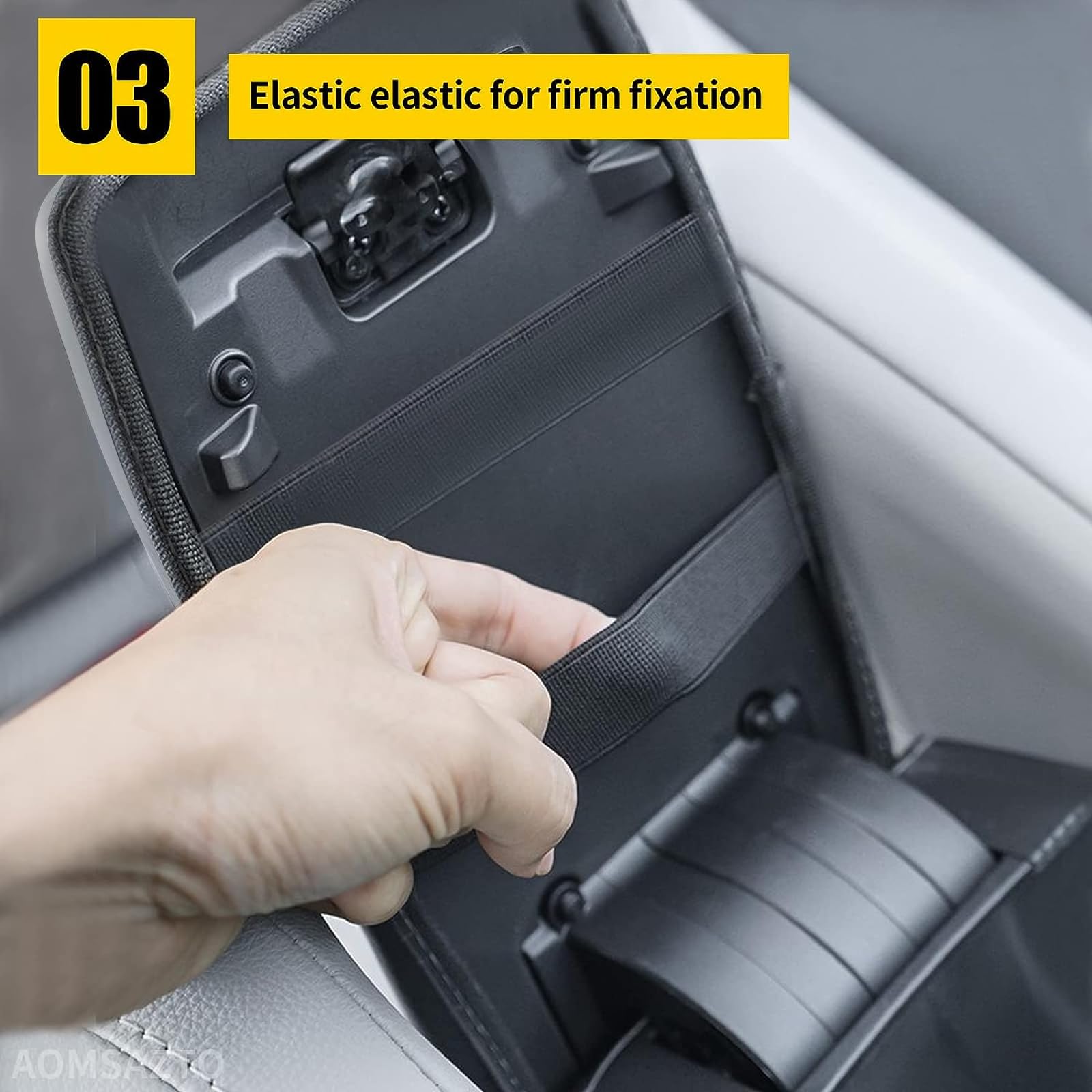 Aomsazto Gray Armrest Covers For Toyota Corolla 2014-2019