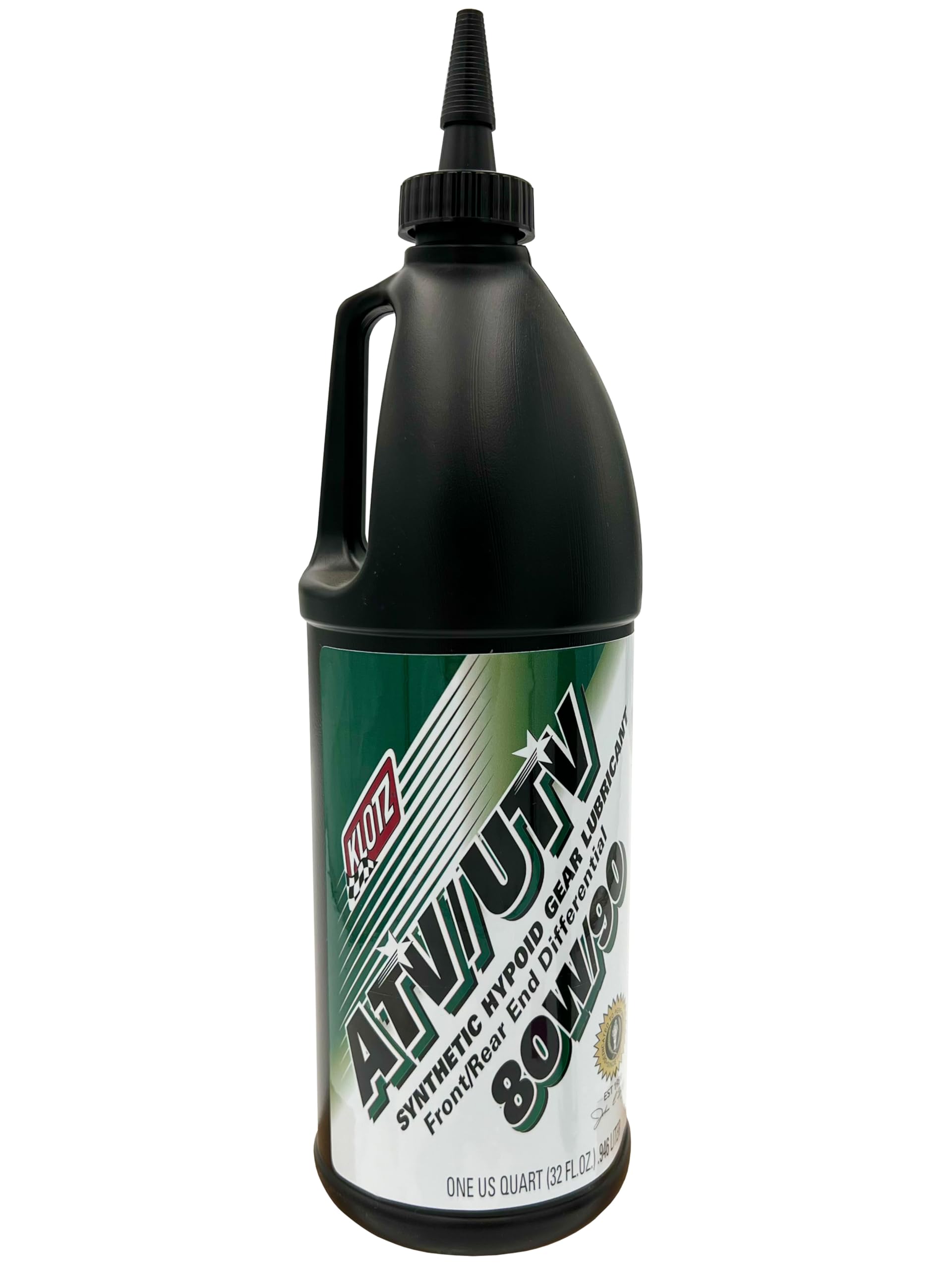 Klotz ATV UTV SXS 80W-90 Front & Rear End Differential Fluid Synthetic Klotz Oil Lubricant - 32 Ounce | Side by Side Transmissio