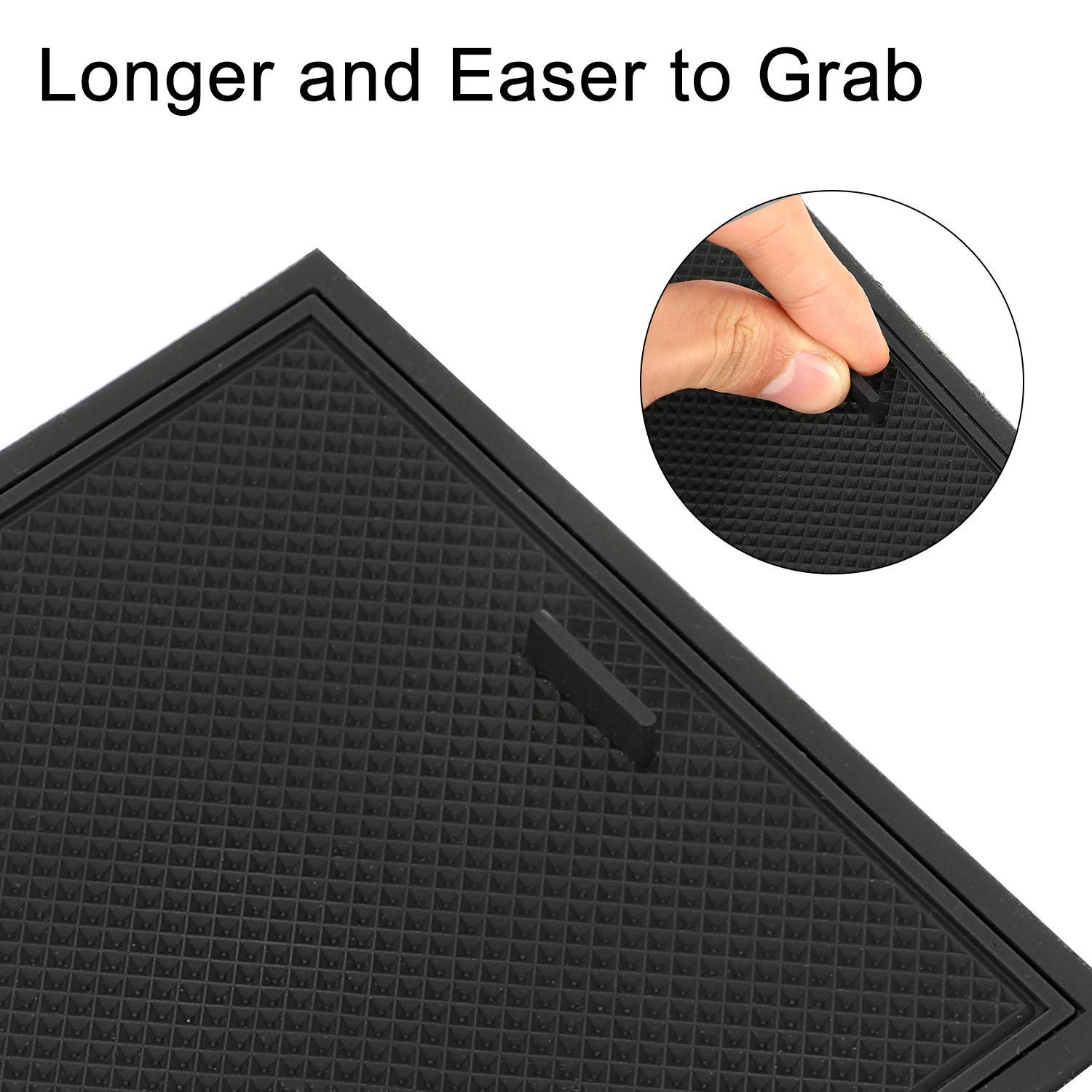 ROCCS Center Console Organizer Secret Compartment Cover Tray for GMC Sierra Accessories 2014-2018 1500 2500HD 3500HD Chevy Silverado 2014 2015 2016 2017 2018 2019 Black